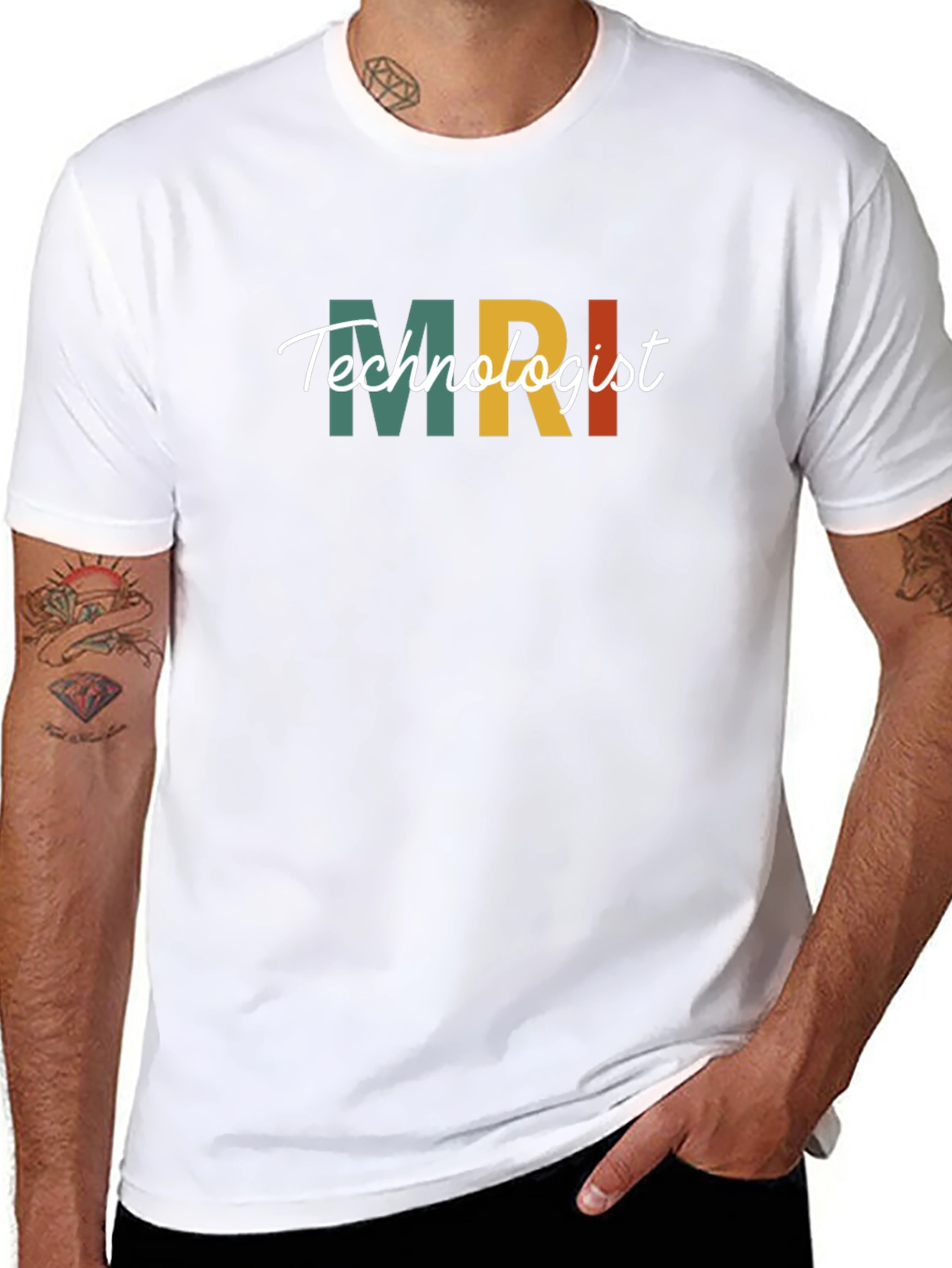 MRI Technologist Graphic Tee - Black Unisex T-Shirt