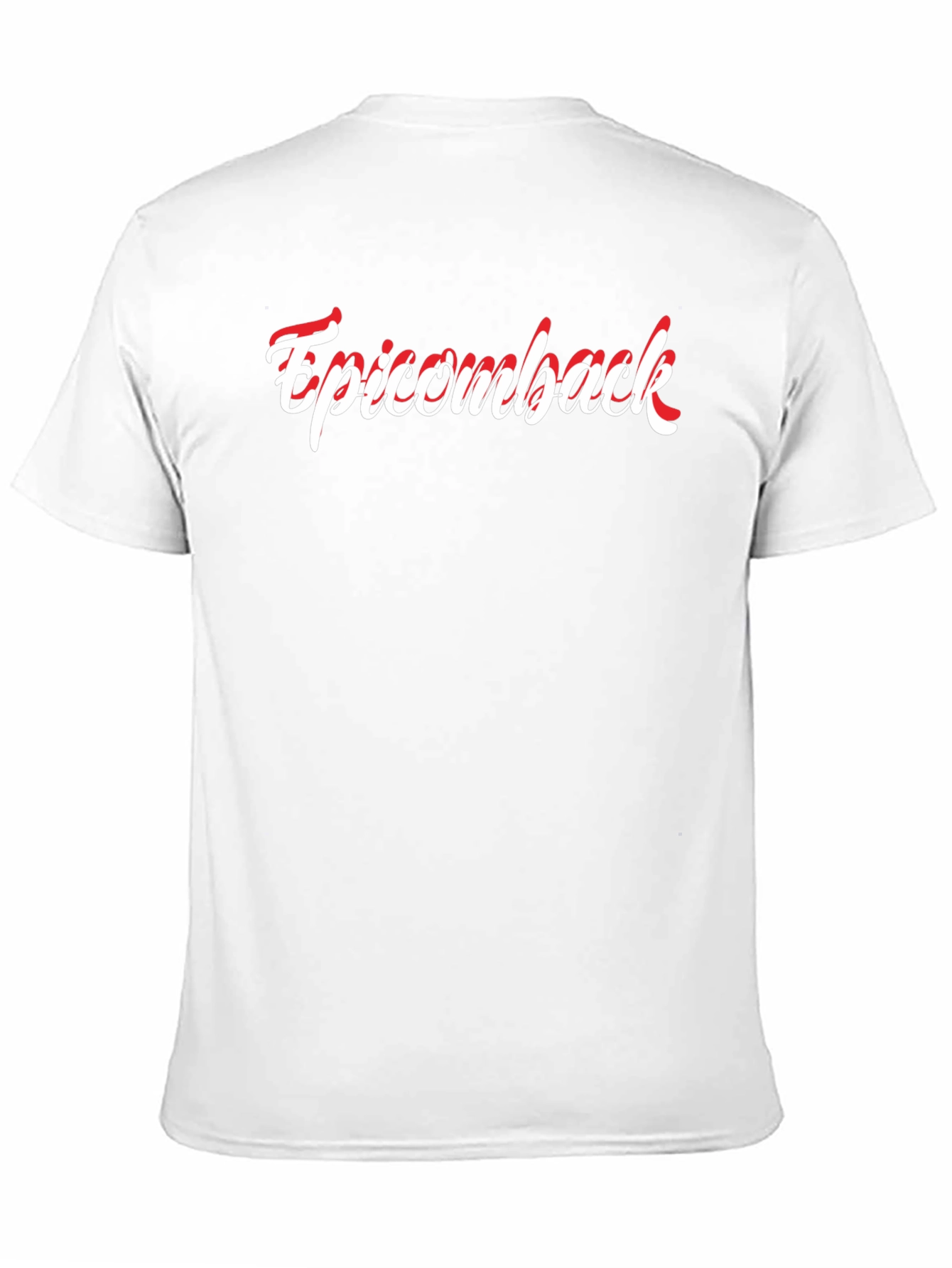 Epicomback Mens Black T-Shirt