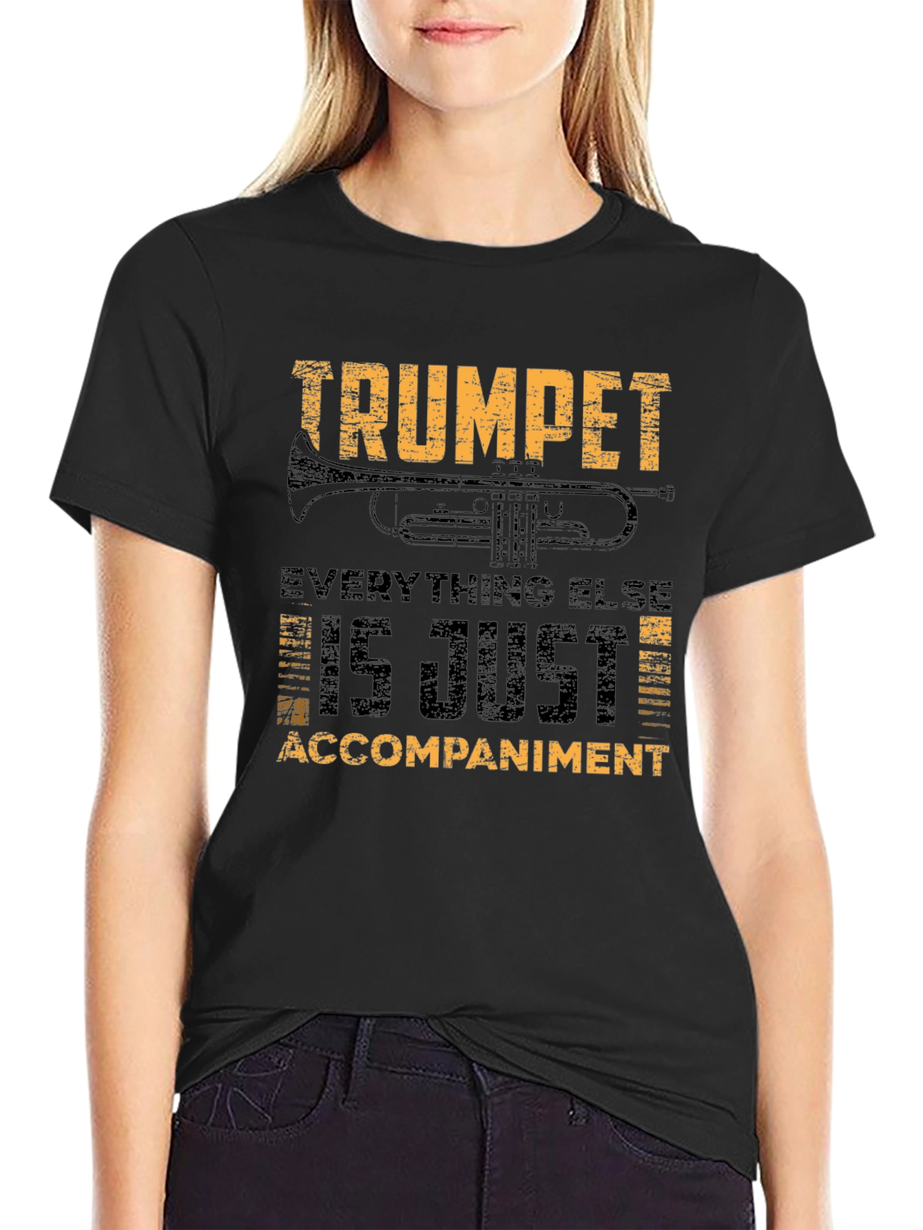 Trumpet is Just Accompaniment Graphic T-Shirt