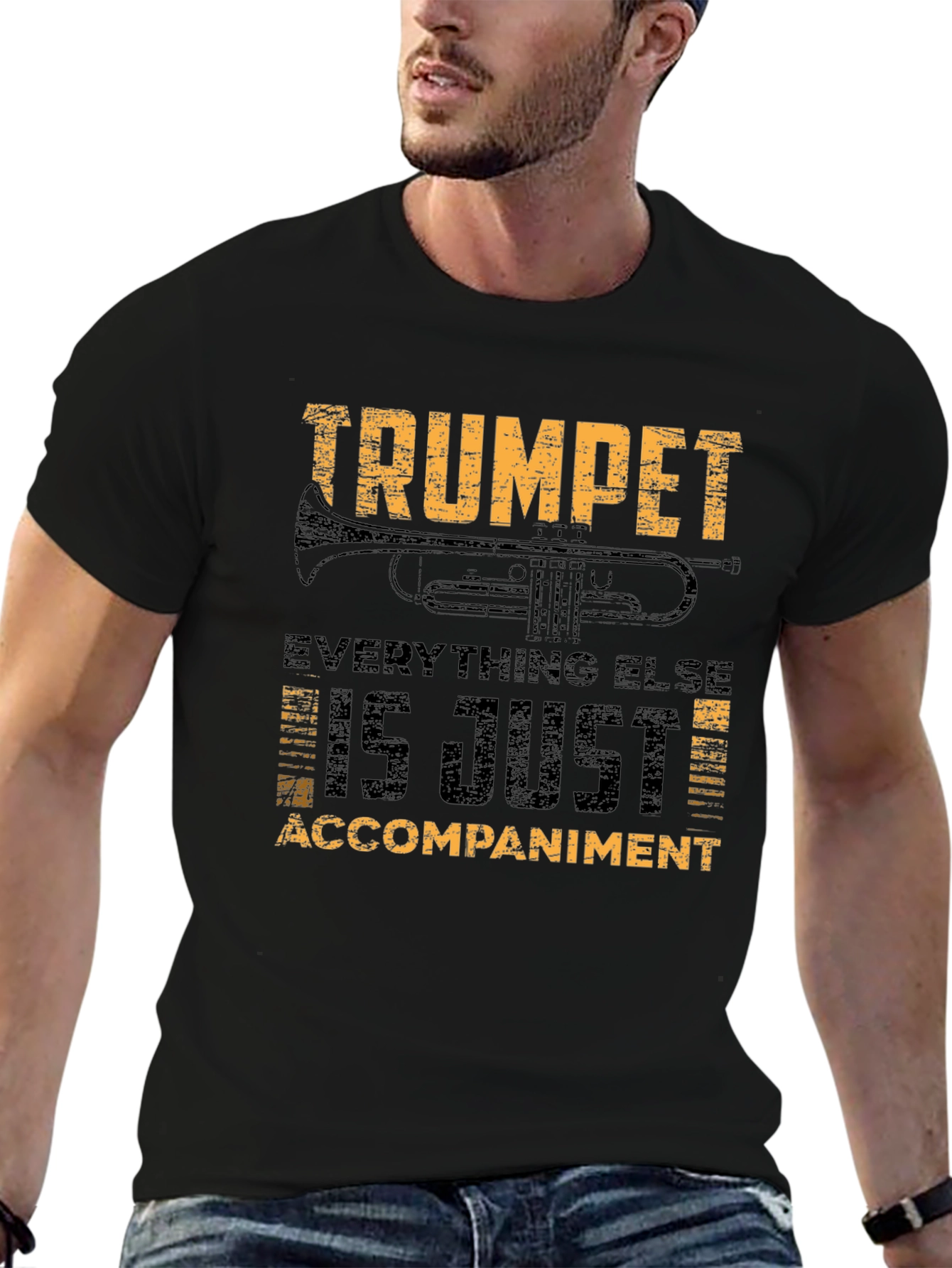 Trumpet is Just Accompaniment Graphic T-Shirt