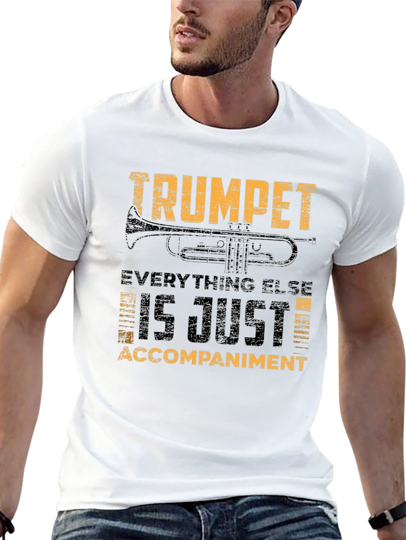 Trumpet is Just Accompaniment Graphic T-Shirt