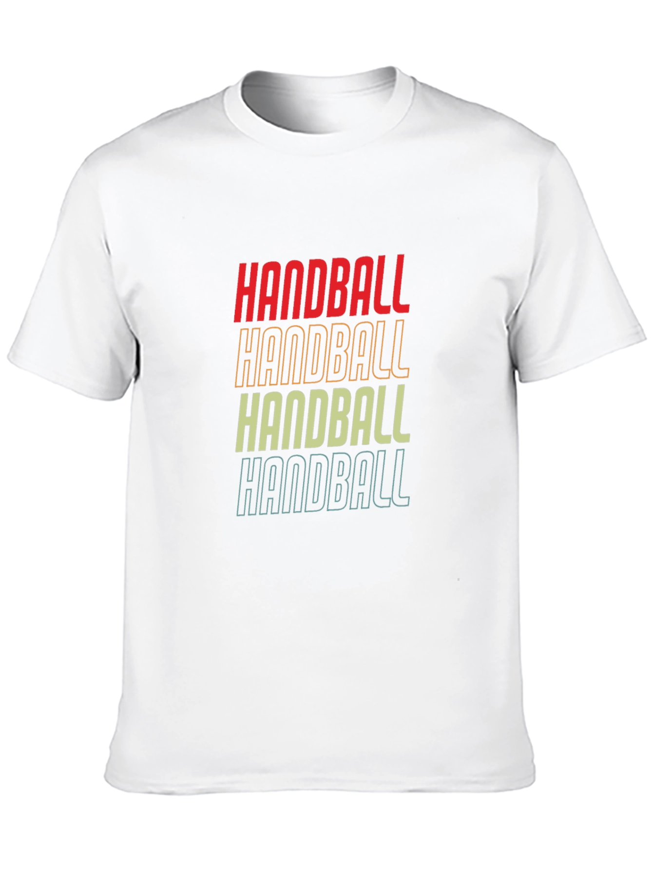 Retro Handball T-Shirt Sport Graphic Tee