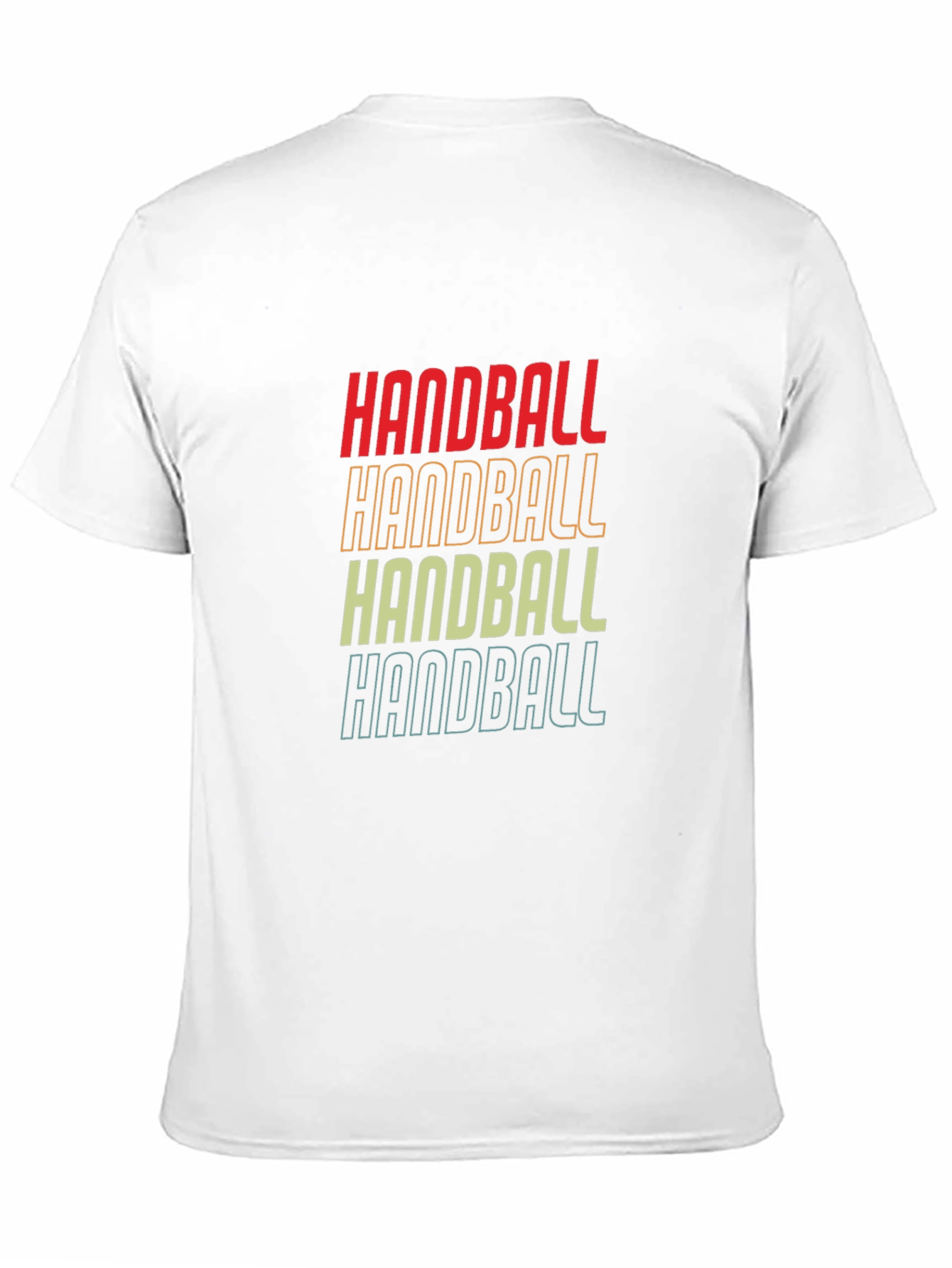 Retro Handball T-Shirt Sport Graphic Tee