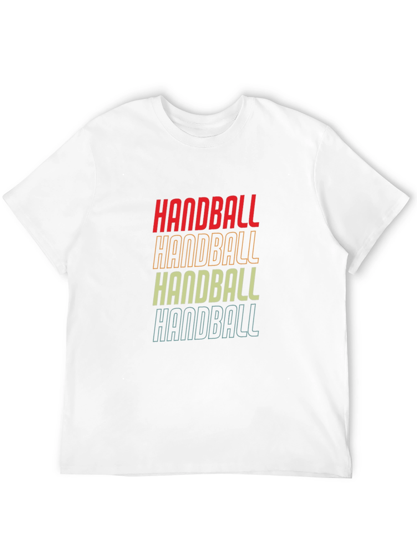 Retro Handball T-Shirt Sport Graphic Tee