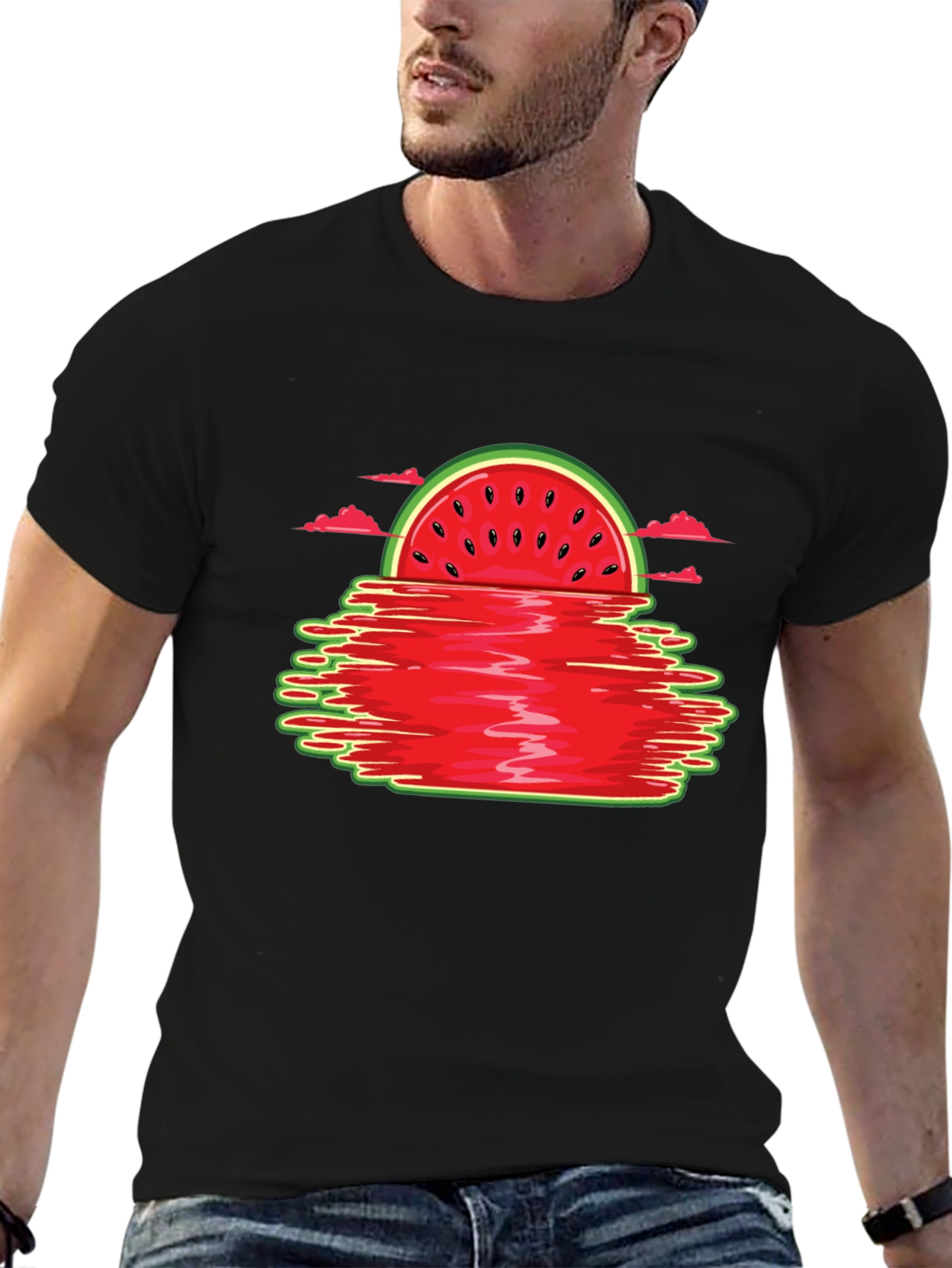 Watermelon Sunset Graphic Tee