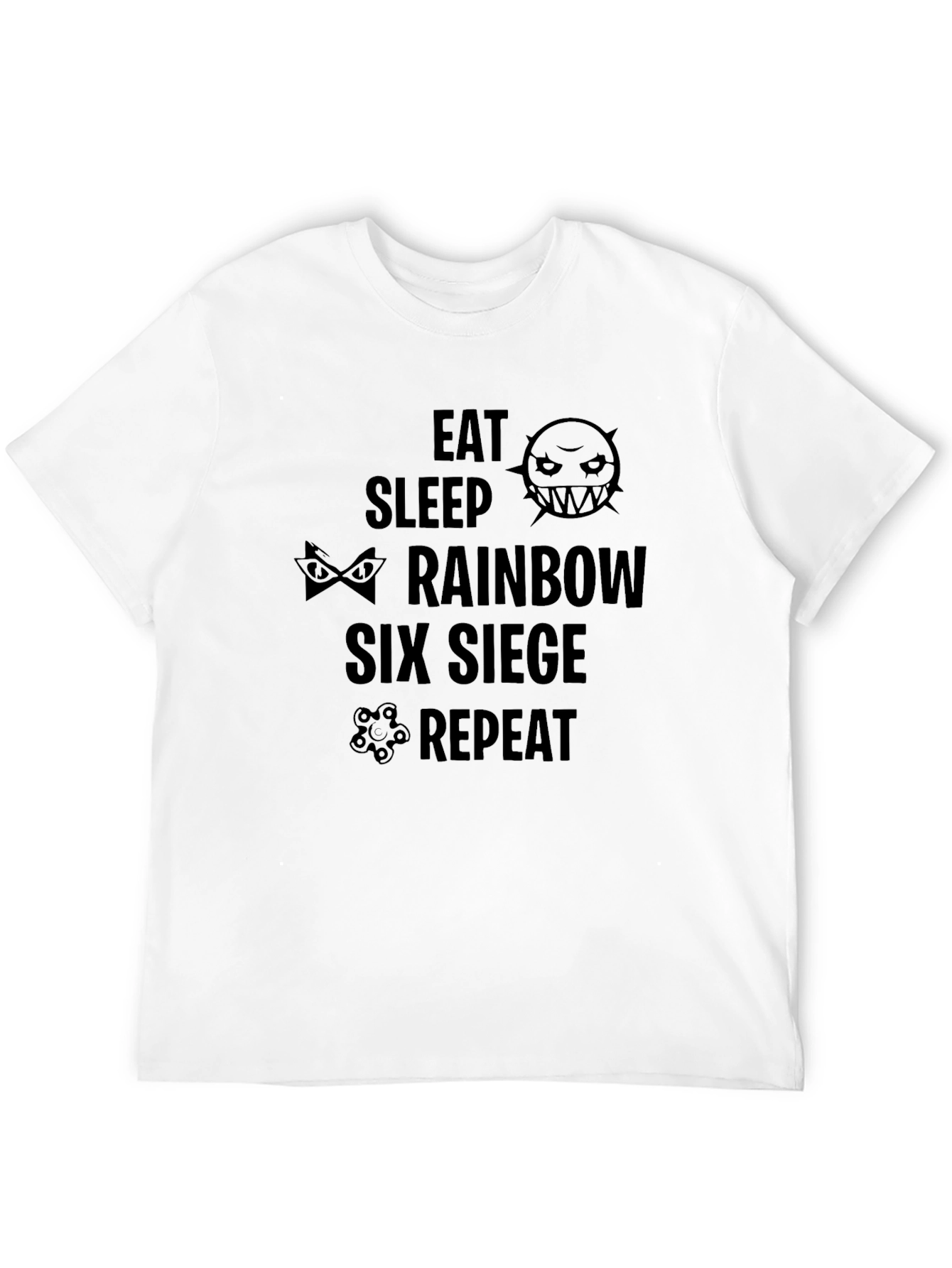 Eat Sleep Rainbow Six Siege Repeat T-Shirt