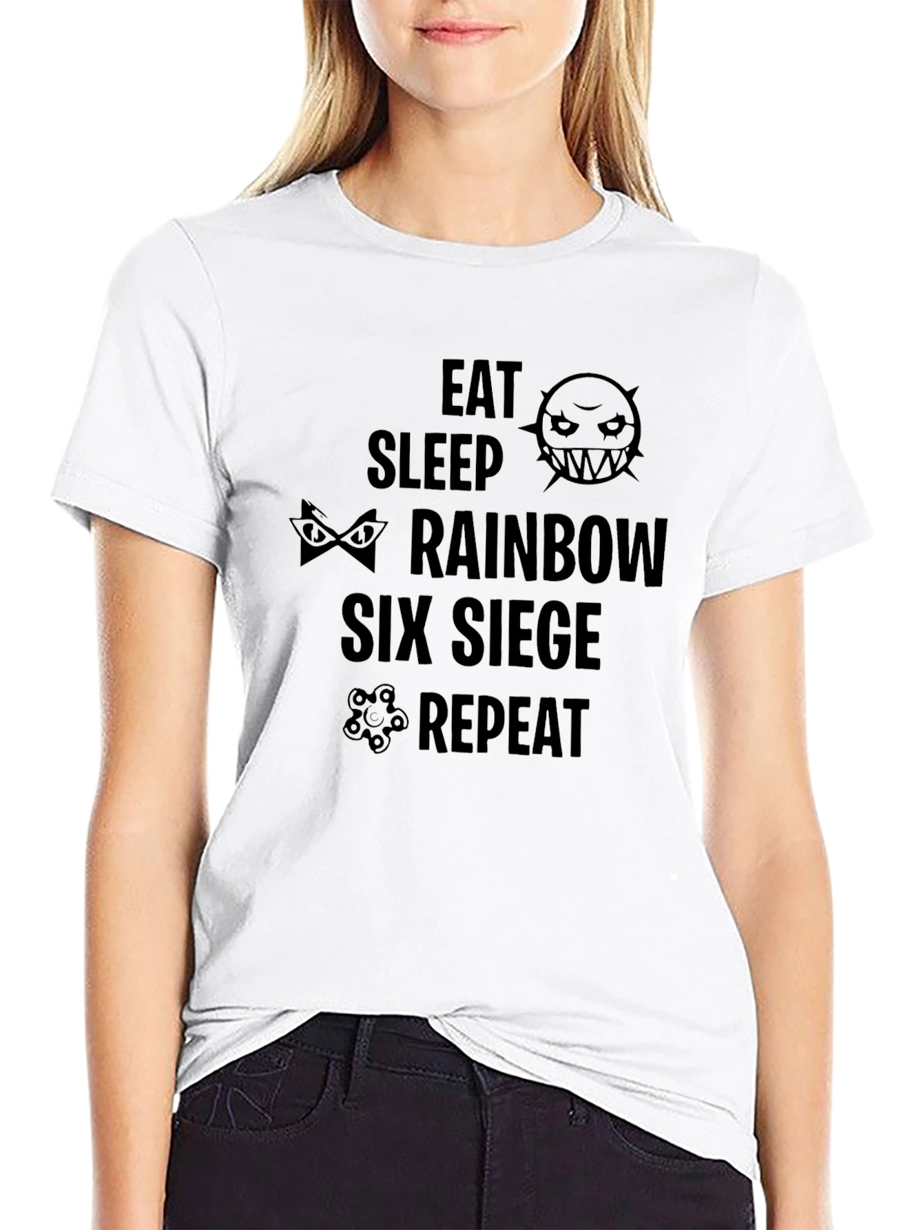 Eat Sleep Rainbow Six Siege Repeat T-Shirt