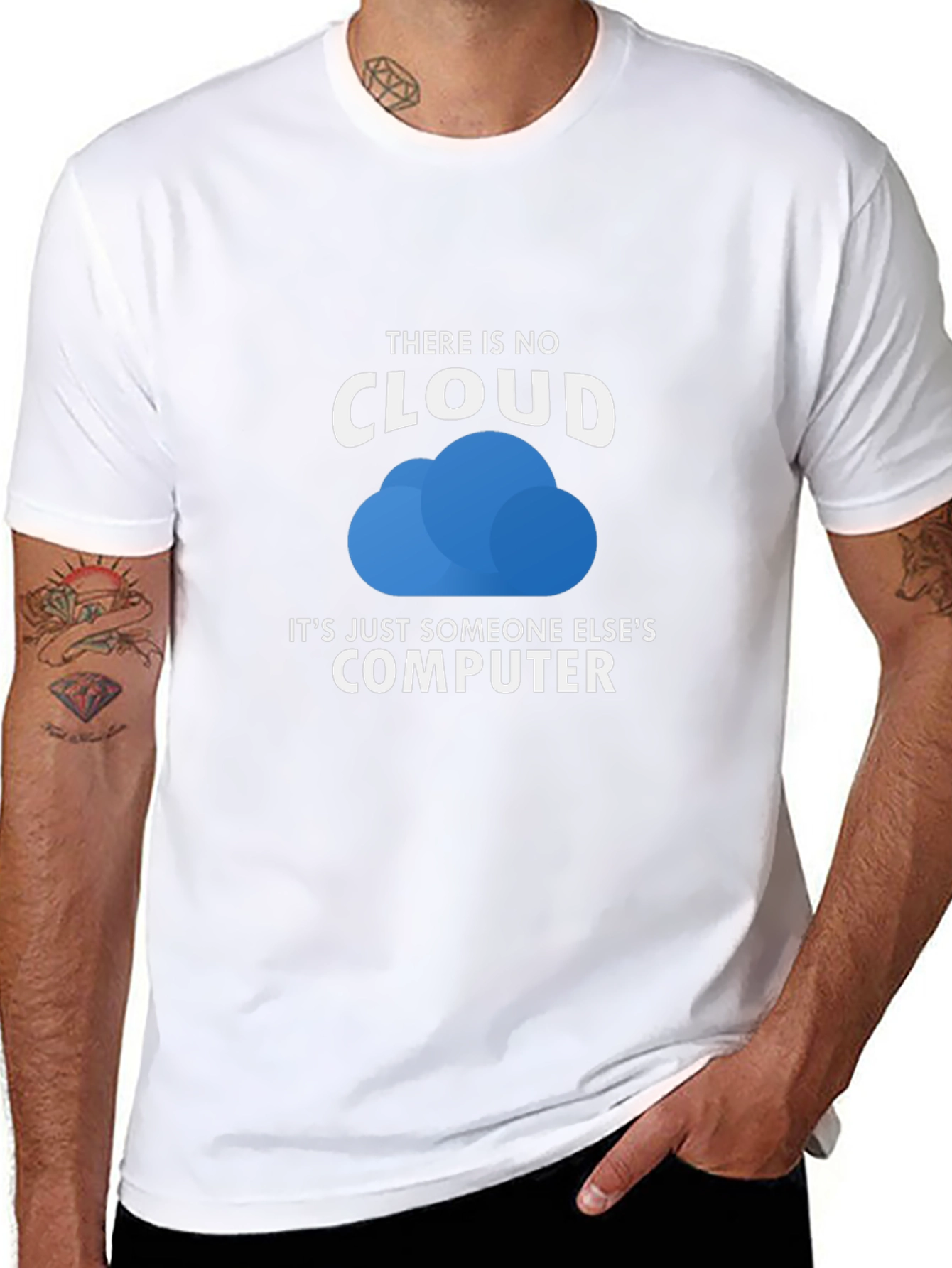 Funny Cloud Computing T-Shirt - IT Humor Tee