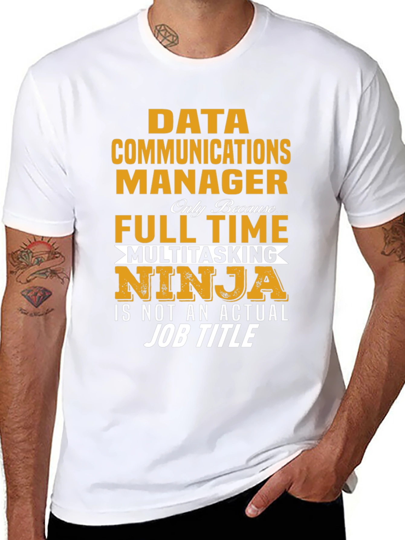 Data Communications Manager Ninja T-Shirt