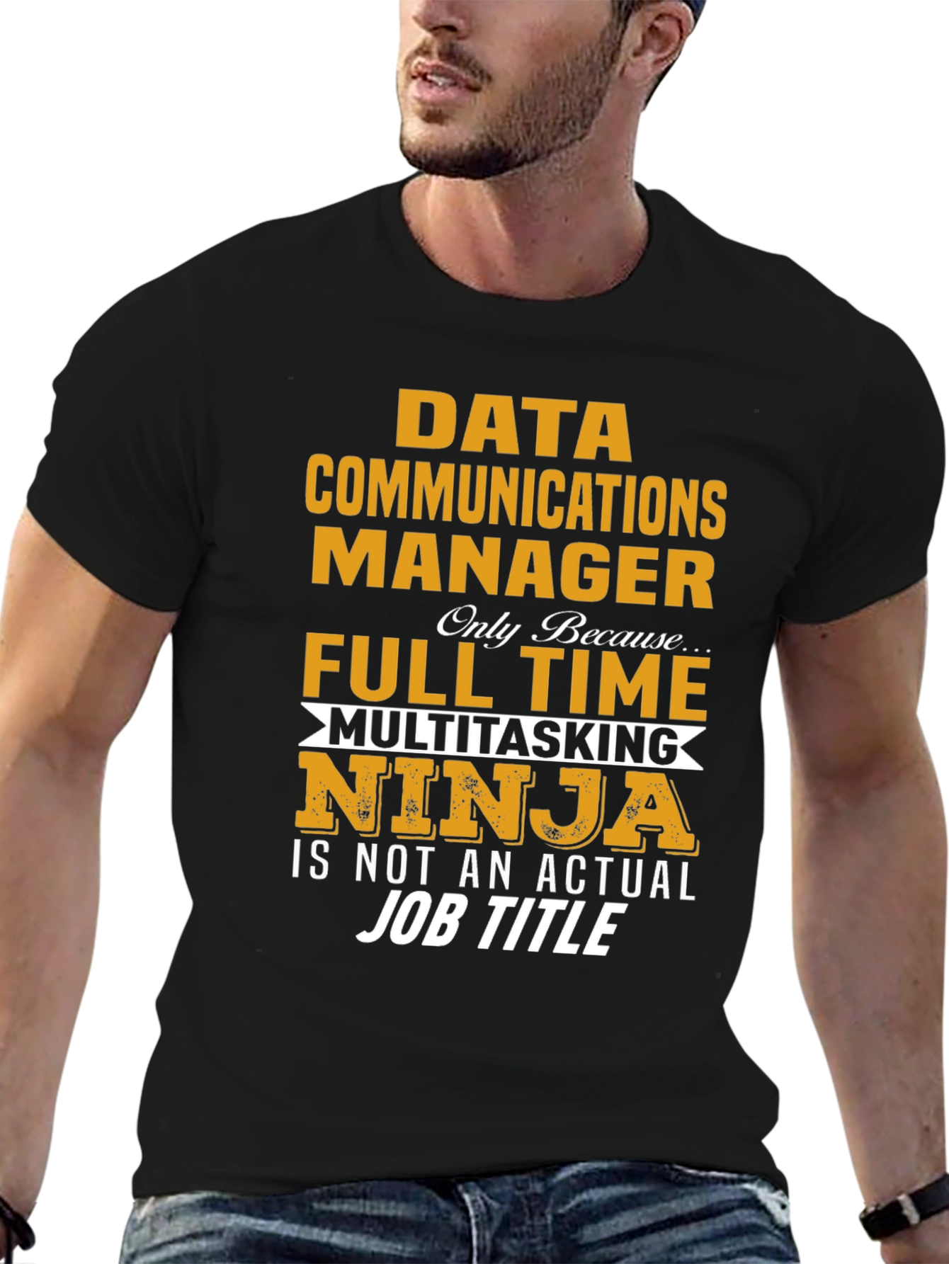 Data Communications Manager Ninja T-Shirt