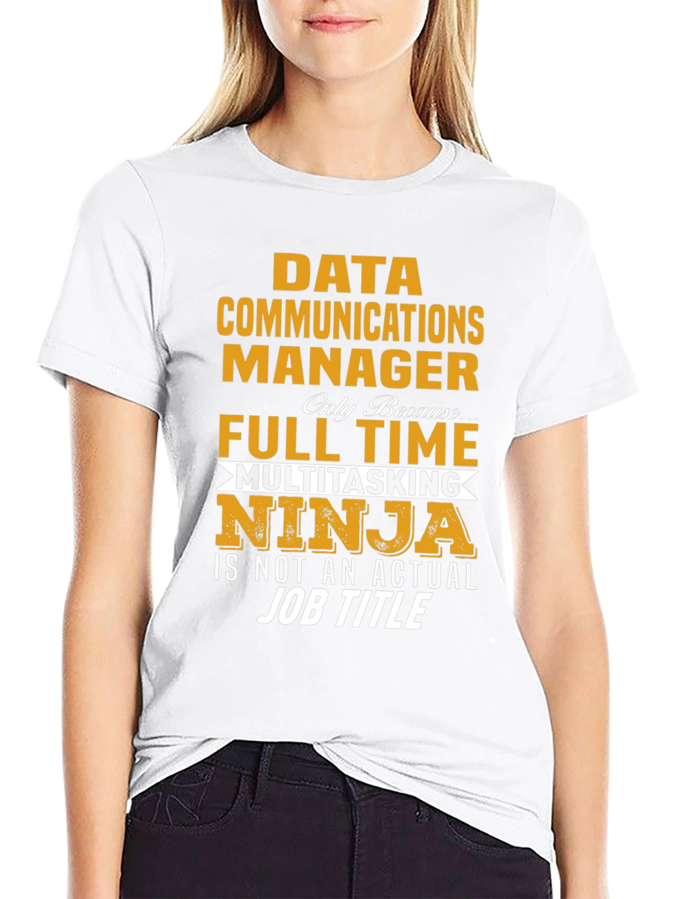 Data Communications Manager Ninja T-Shirt