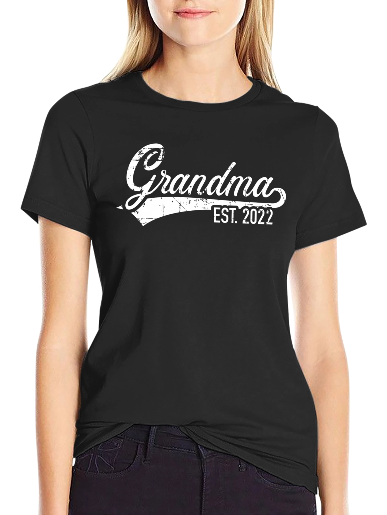 Grandma Est. 2022 T-Shirt - New Grandmother Gift