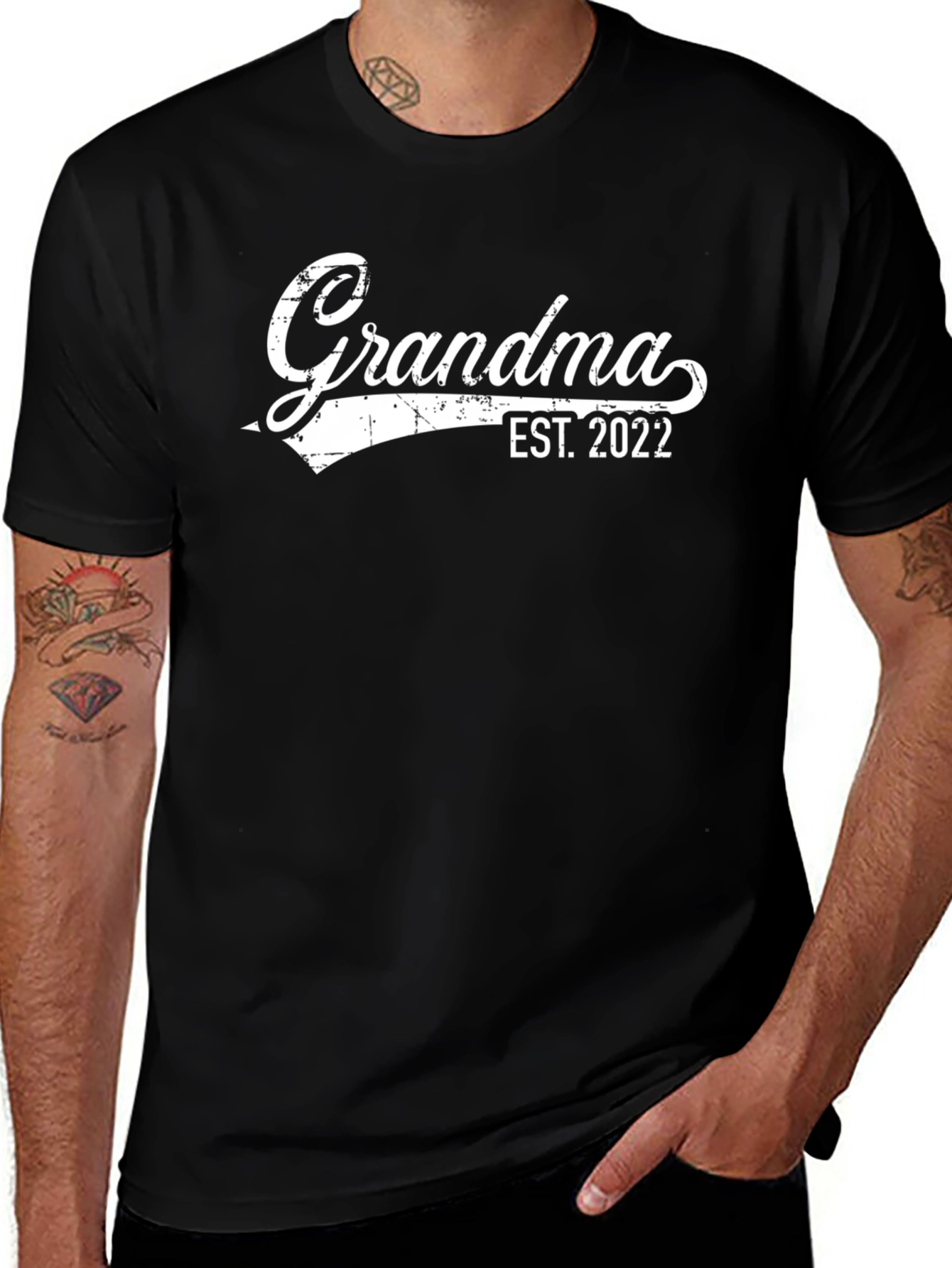 Grandma Est. 2022 T-Shirt - New Grandmother Gift