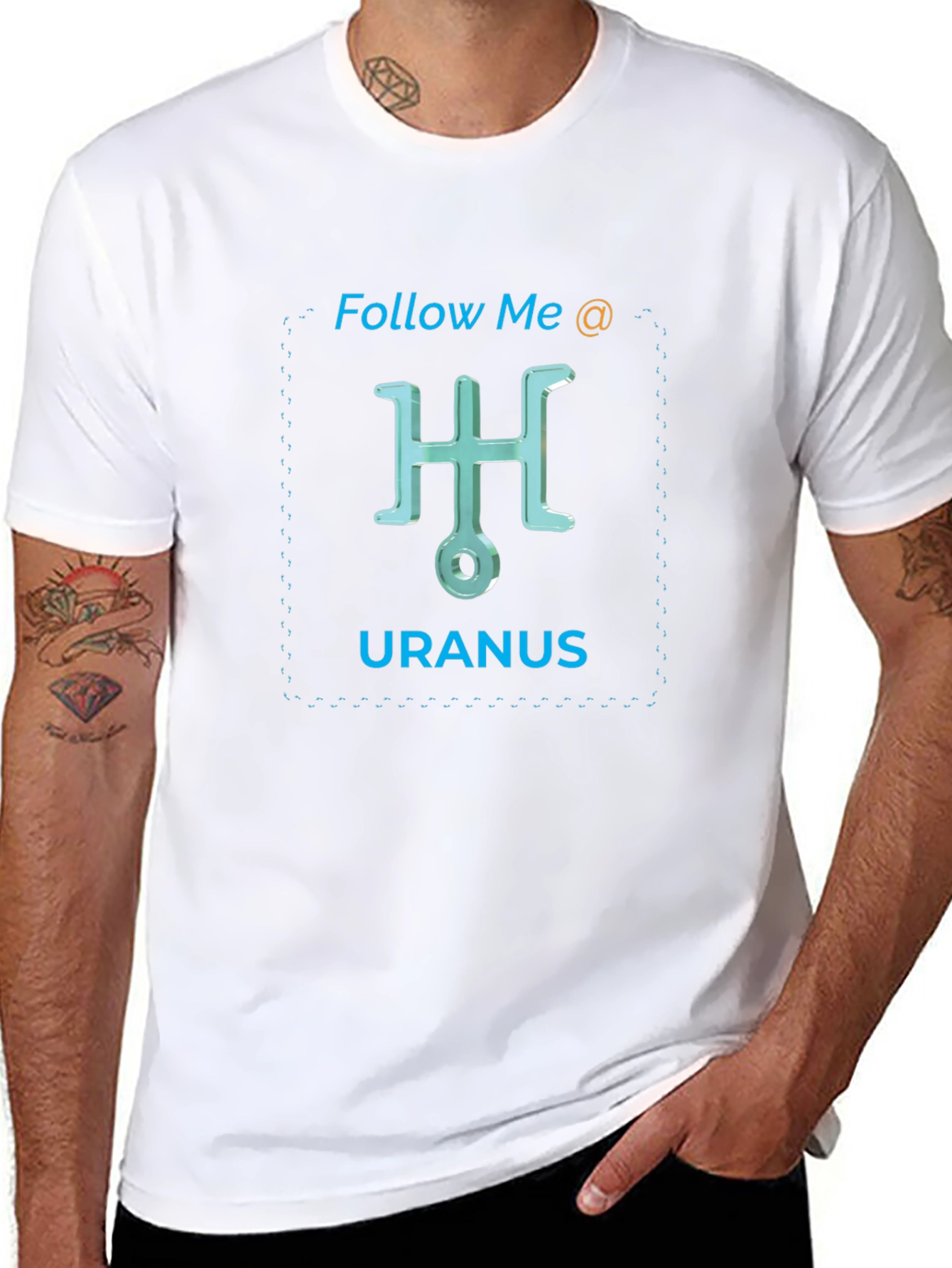 Uranus Follow Me T-Shirt - Celestial Style