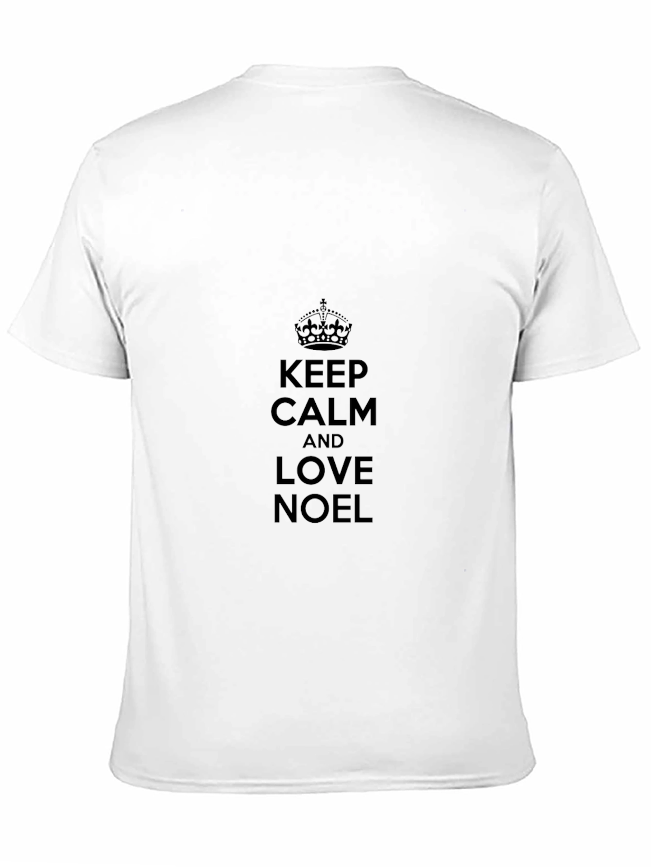 Keep Calm and Love Noel Black T-Shirt