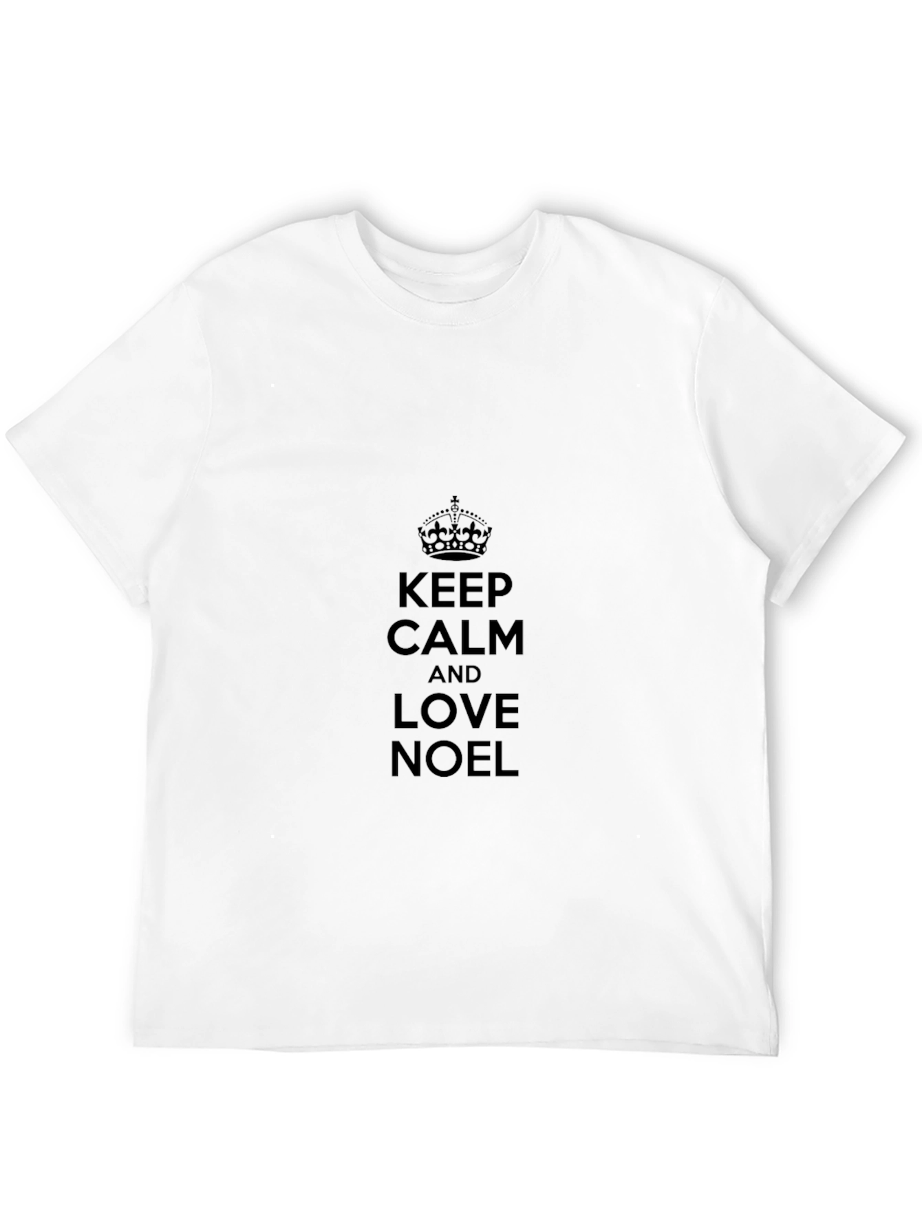 Keep Calm and Love Noel Black T-Shirt