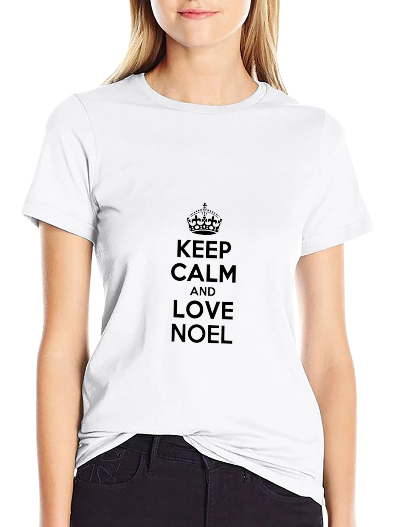 Keep Calm and Love Noel Black T-Shirt
