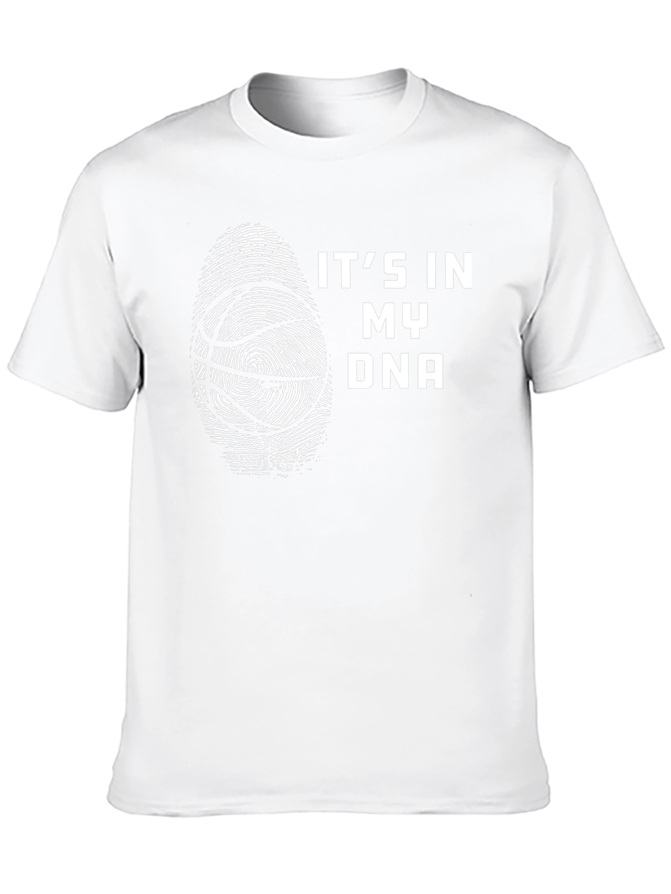 Basketball DNA T-Shirt - Black Graphic Tee