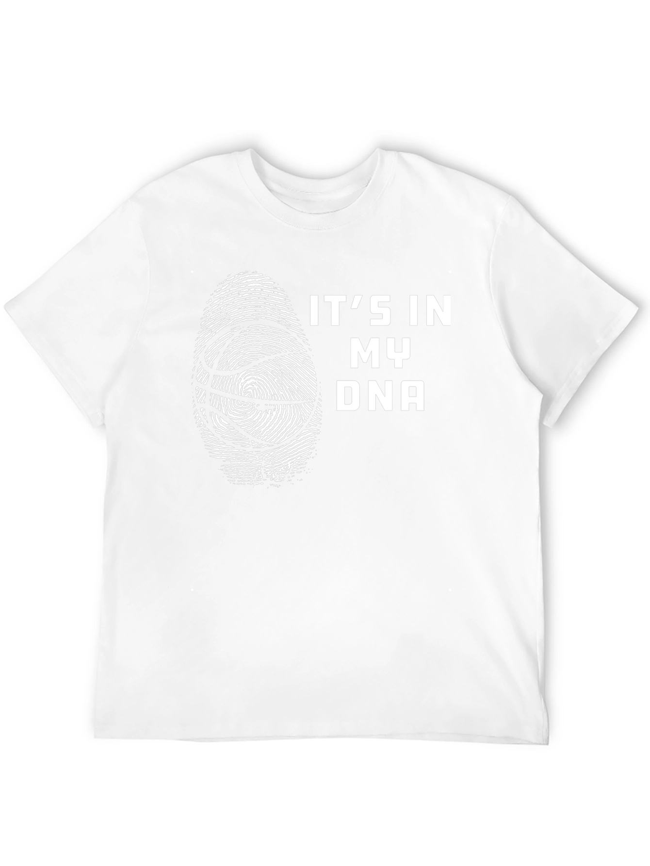 Basketball DNA T-Shirt - Black Graphic Tee