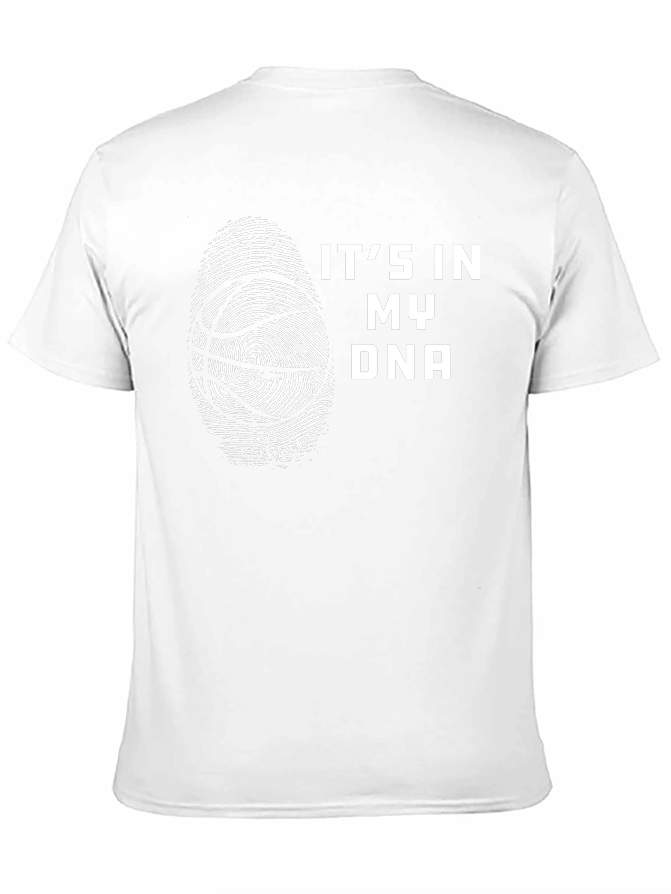 Basketball DNA T-Shirt - Black Graphic Tee