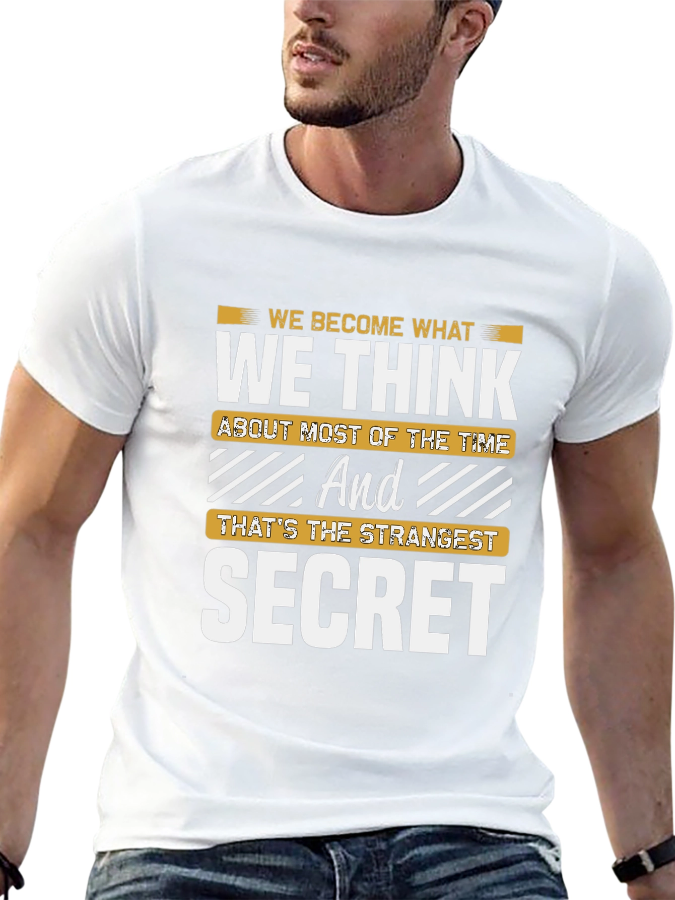 Inspirational Secret T-Shirt - Think and Become