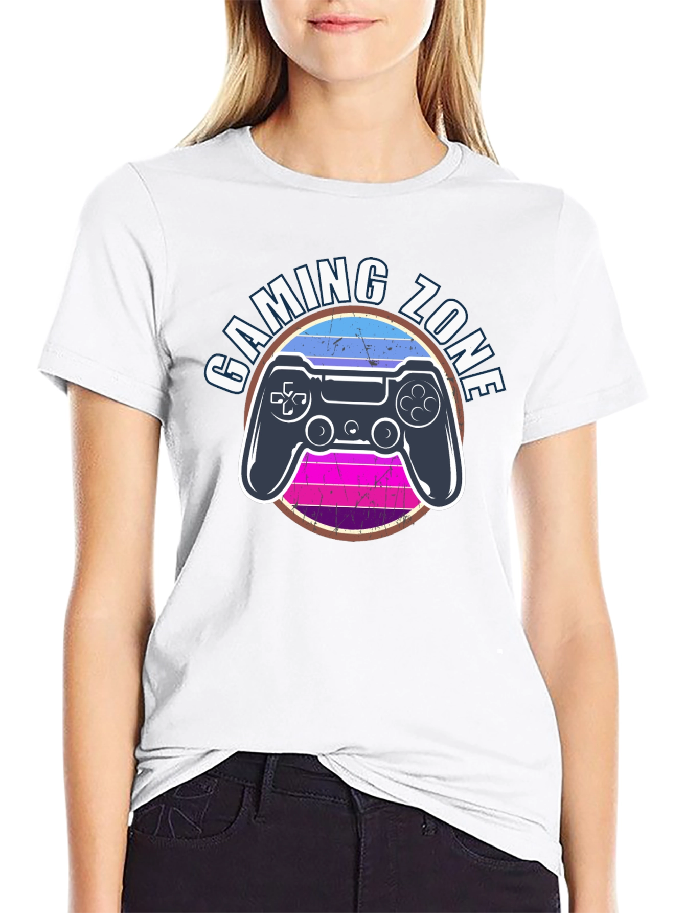 Gaming Zone T-Shirt - Retro Controller Design