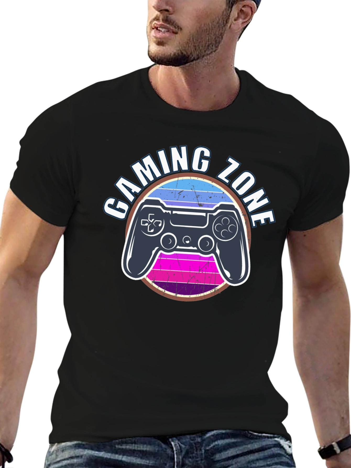 Gaming Zone T-Shirt - Retro Controller Design
