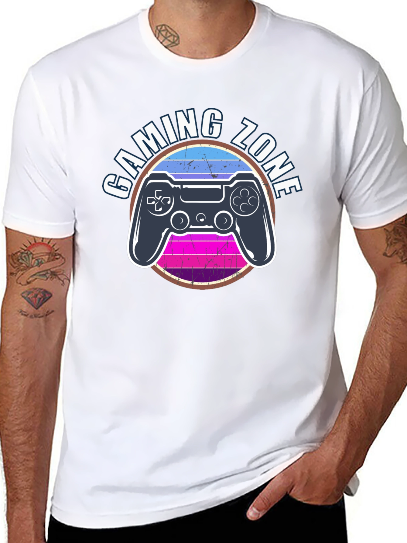 Gaming Zone T-Shirt - Retro Controller Design