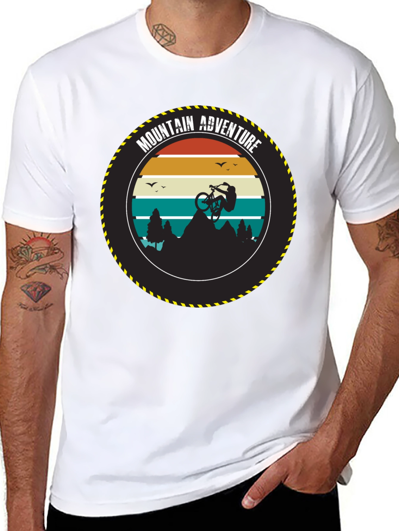 Mountain Adventure Graphic Tee - Ride On!