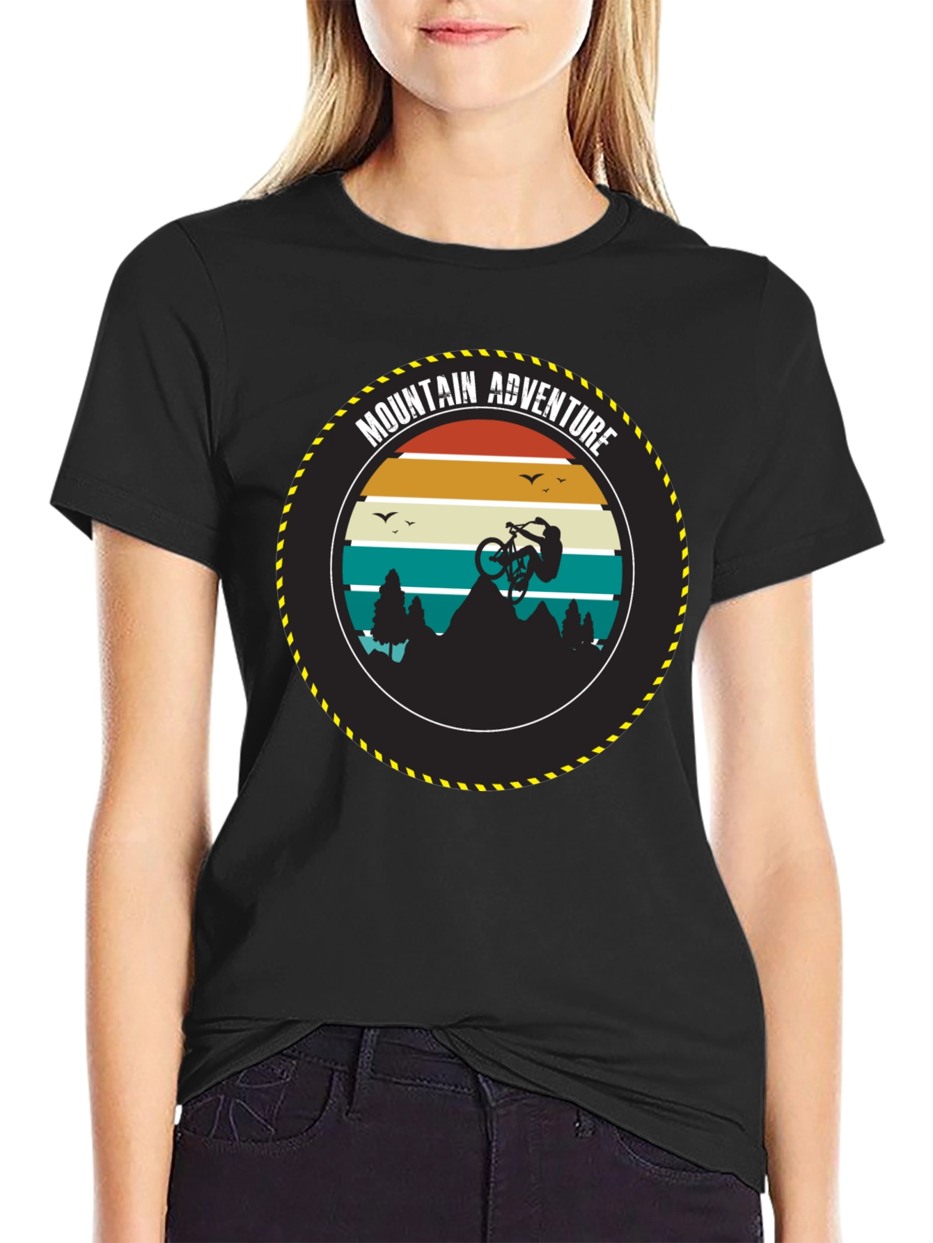 Mountain Adventure Graphic Tee - Ride On!