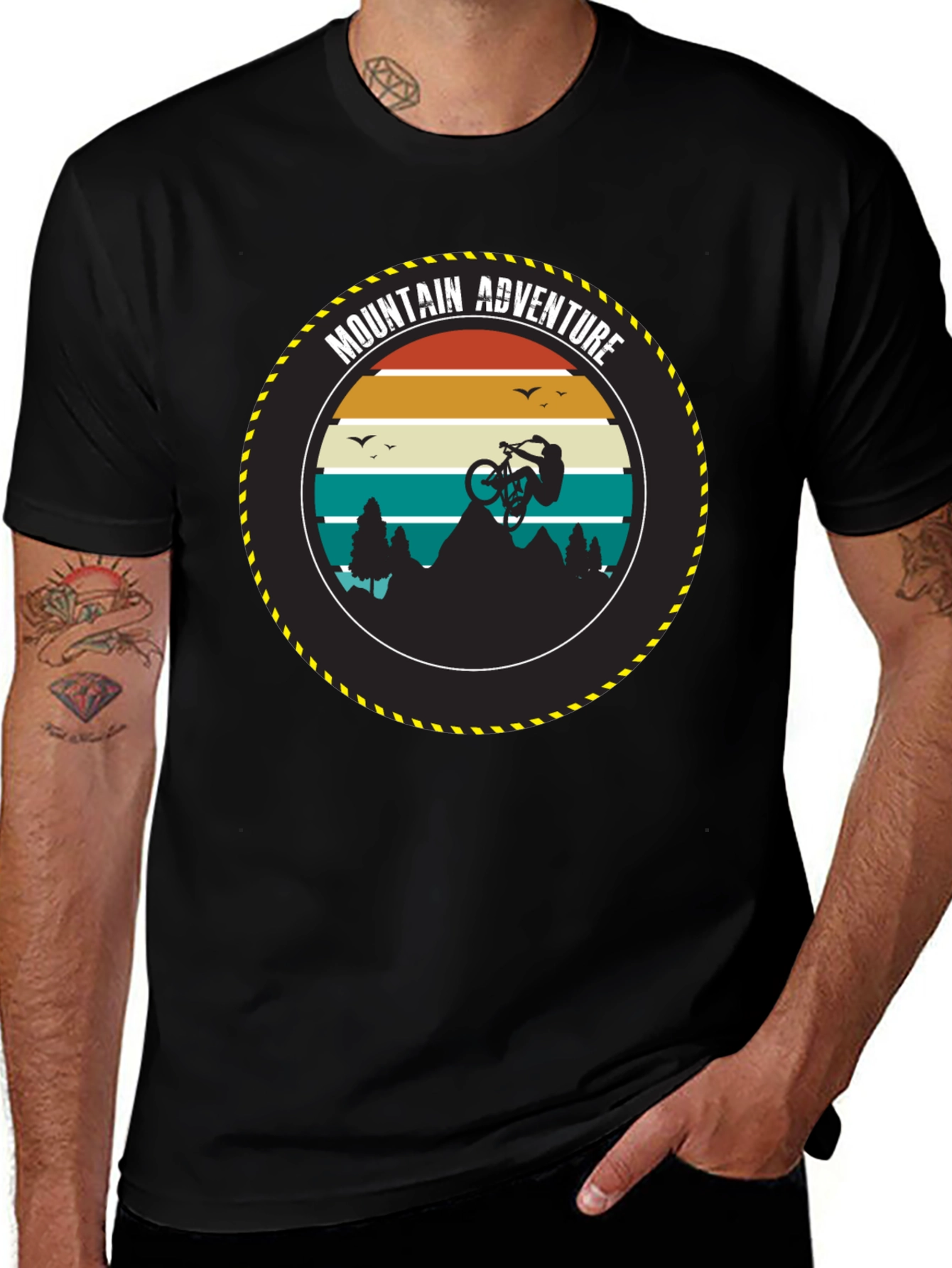 Mountain Adventure Graphic Tee - Ride On!