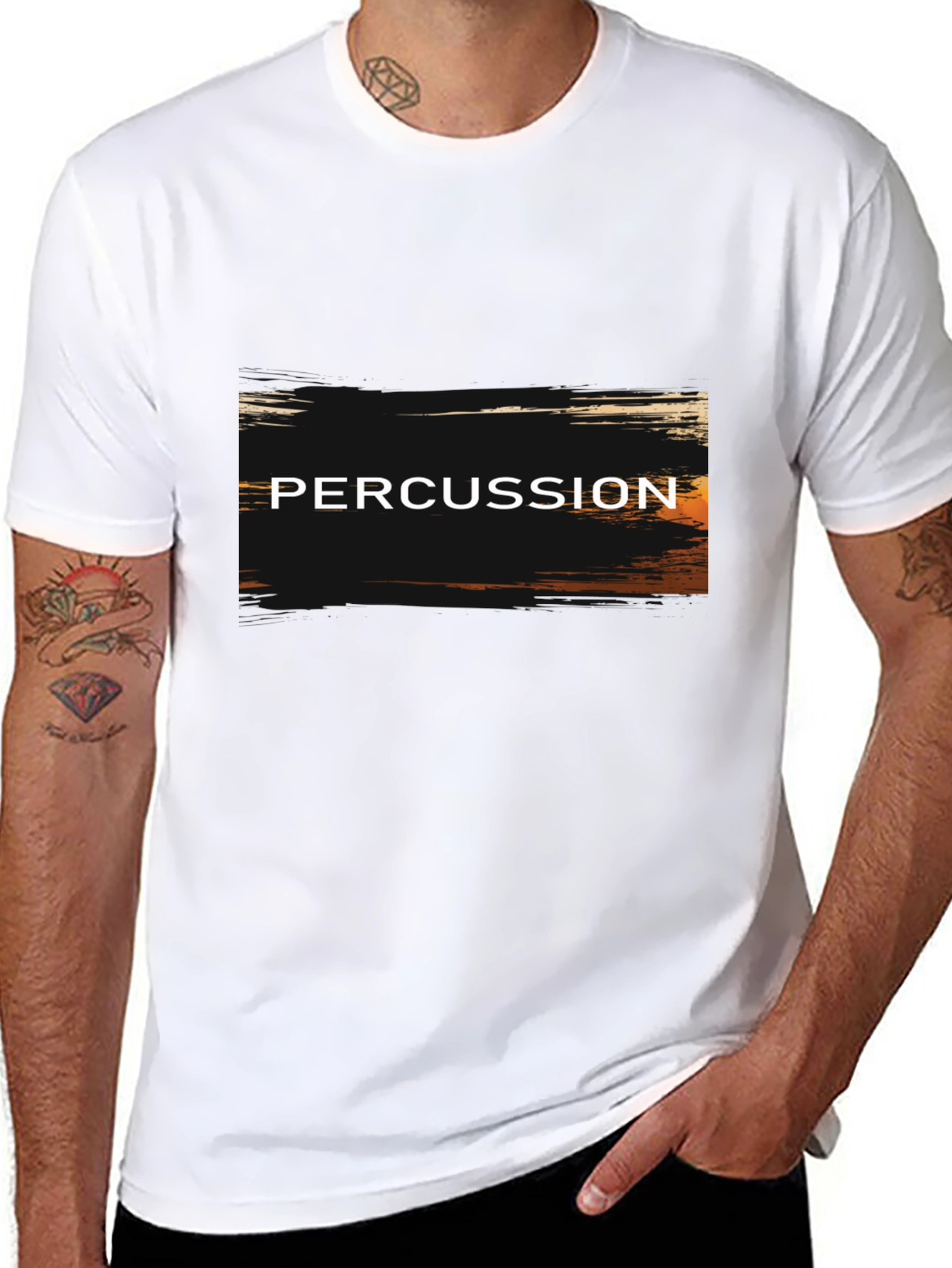 Percussion T-Shirt - Music Lover Tee