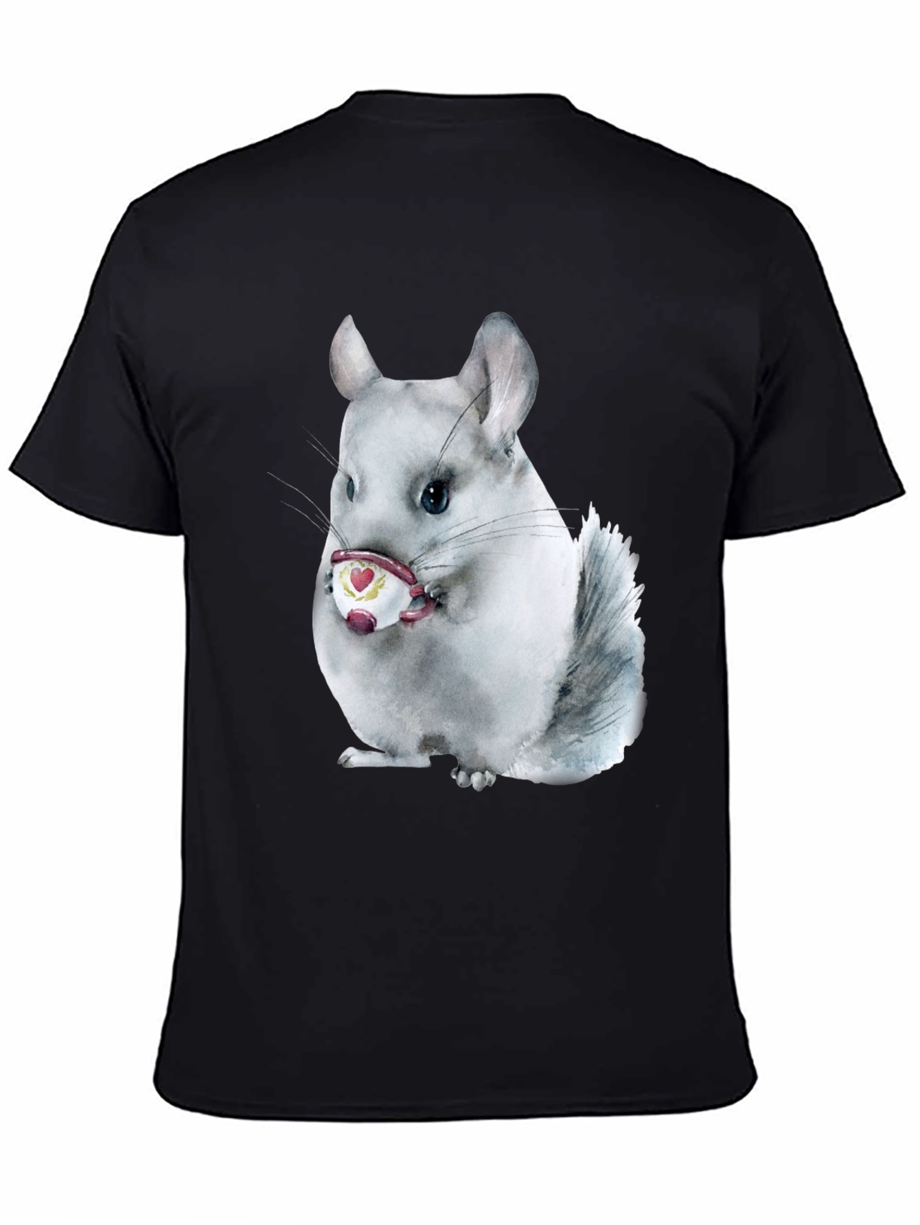 Chinchilla Tea Party T-Shirt - Adorable Graphic Tee