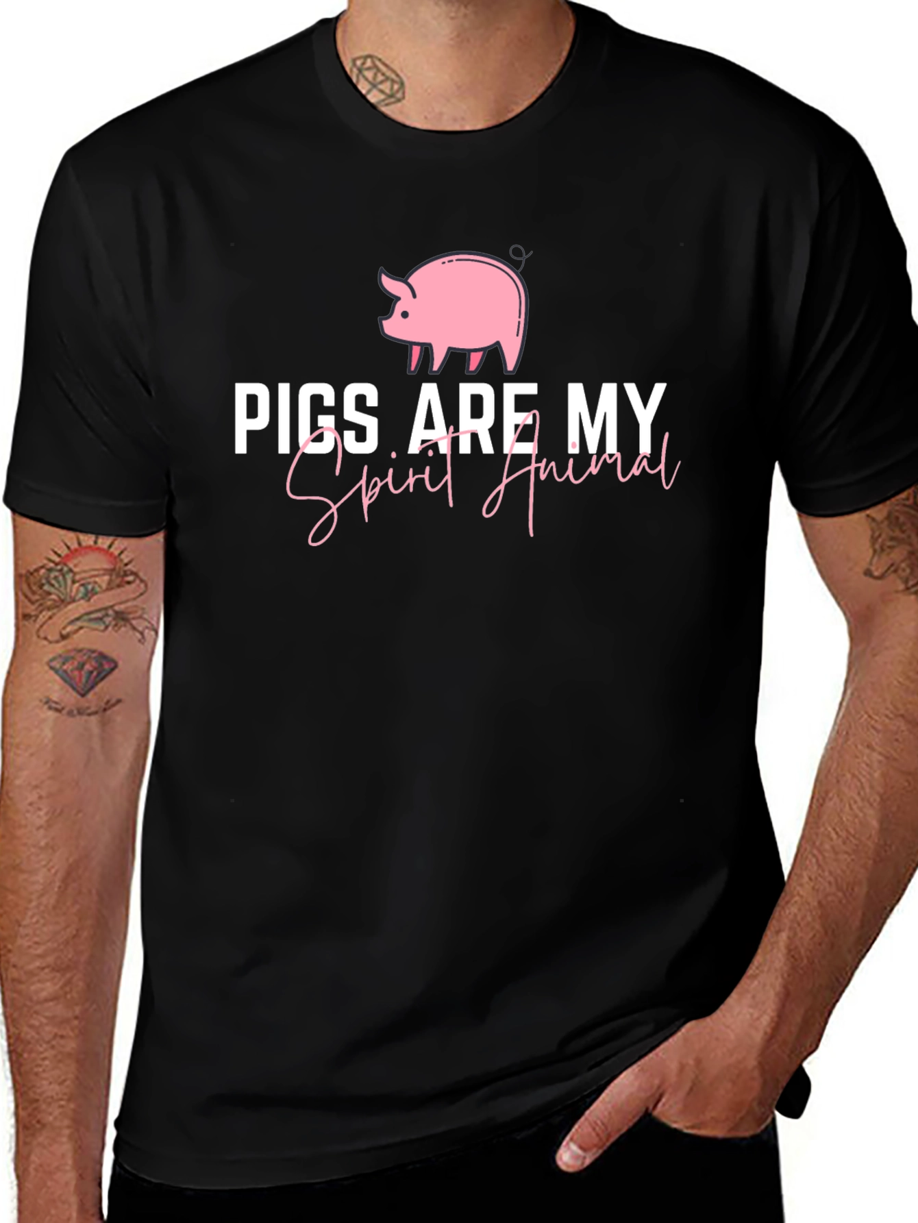 Pigs Are My Spirit Animal T-Shirt