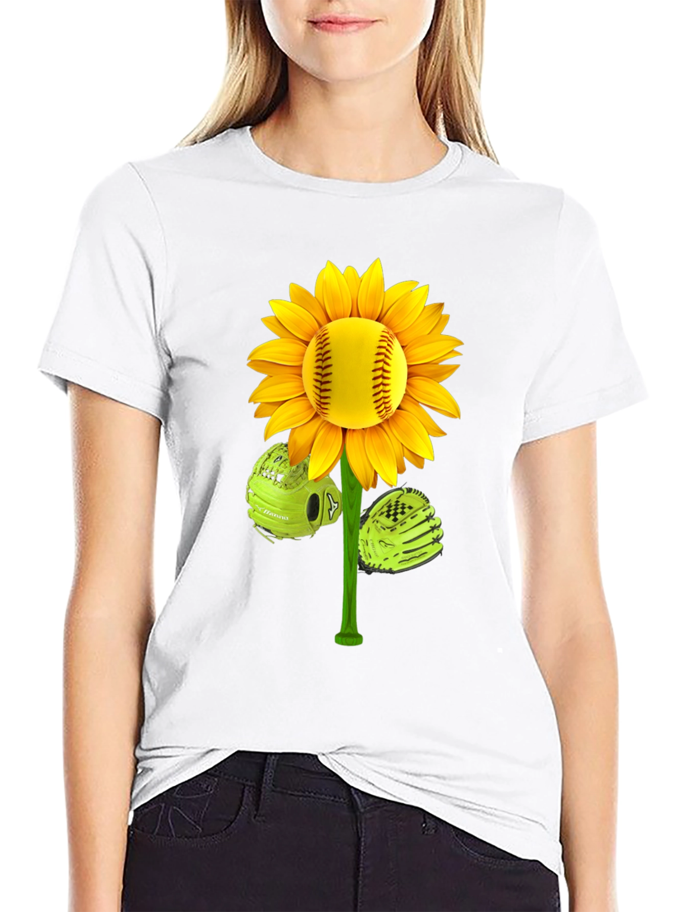 Sunflower Softball T-Shirt