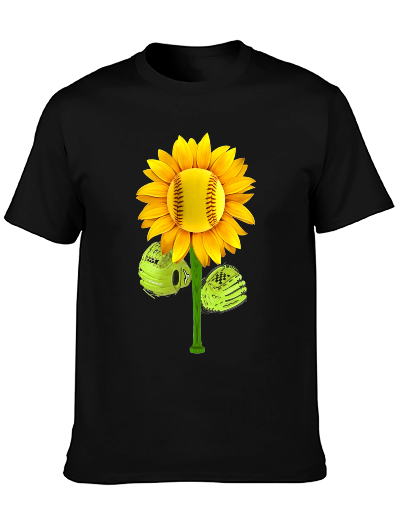 Sunflower Softball T-Shirt