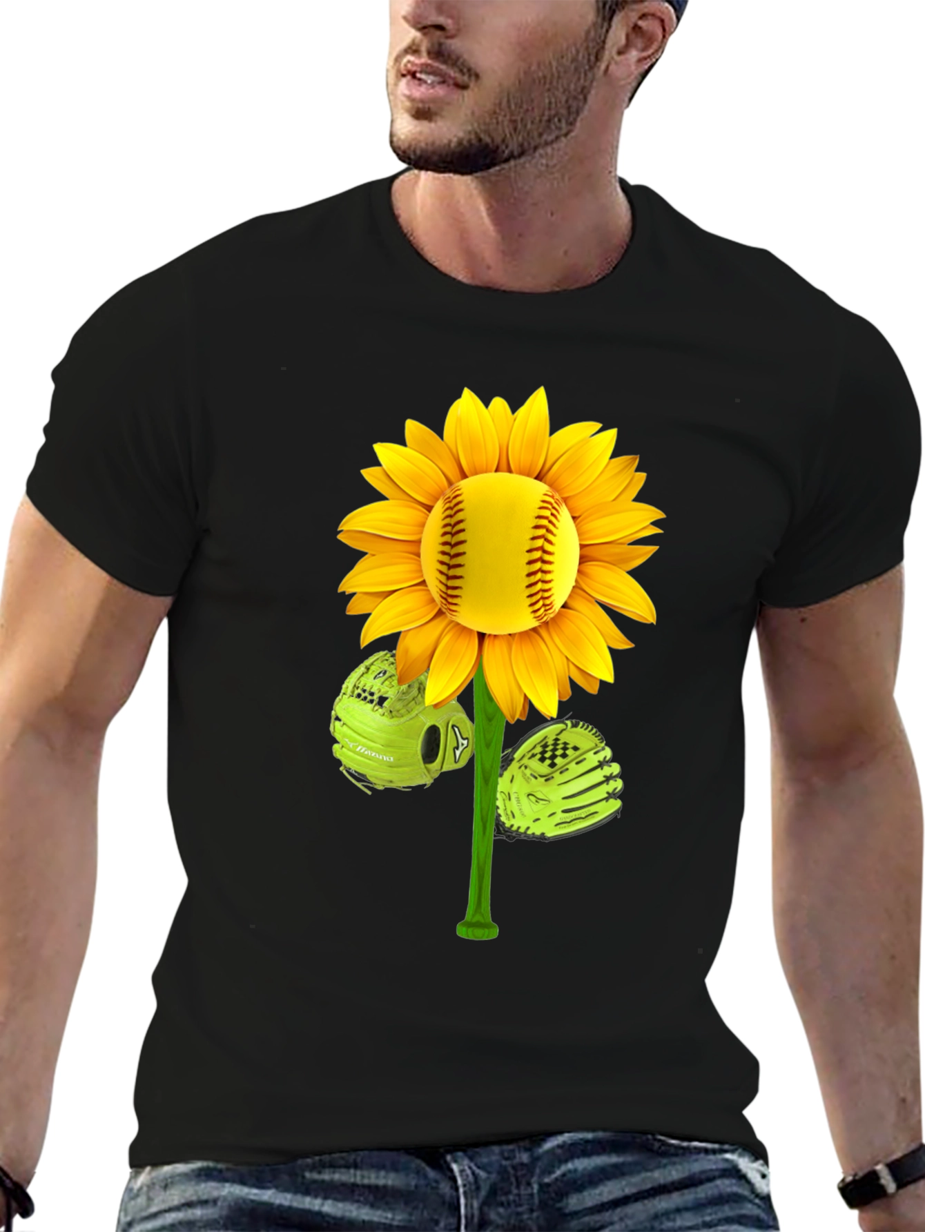 Sunflower Softball T-Shirt
