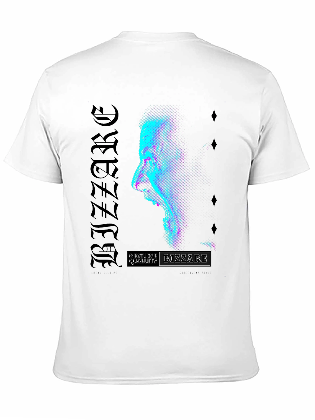 Bizzare Graphic Print Tee - Modern Streetwear Style