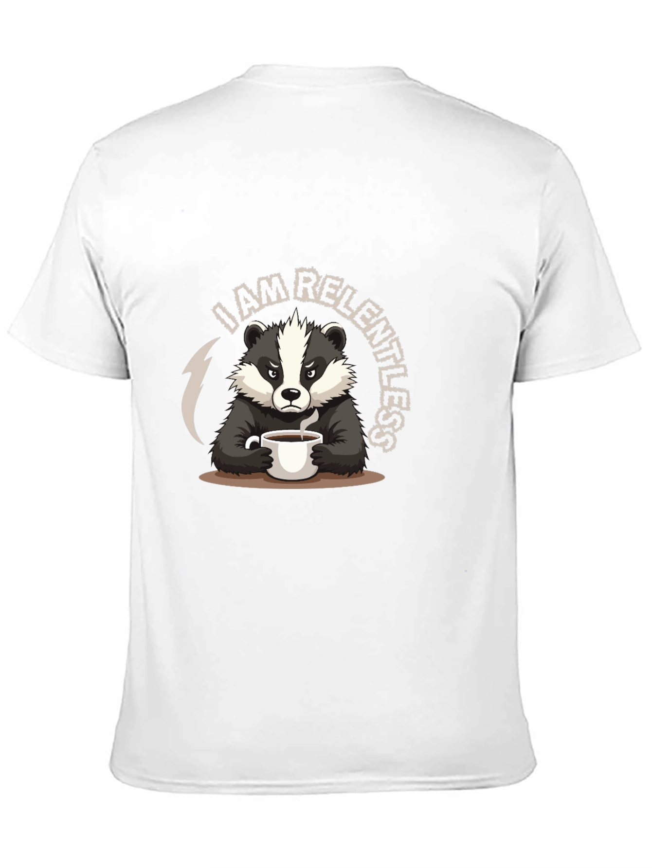 Relentless Badger Graphic T-Shirt