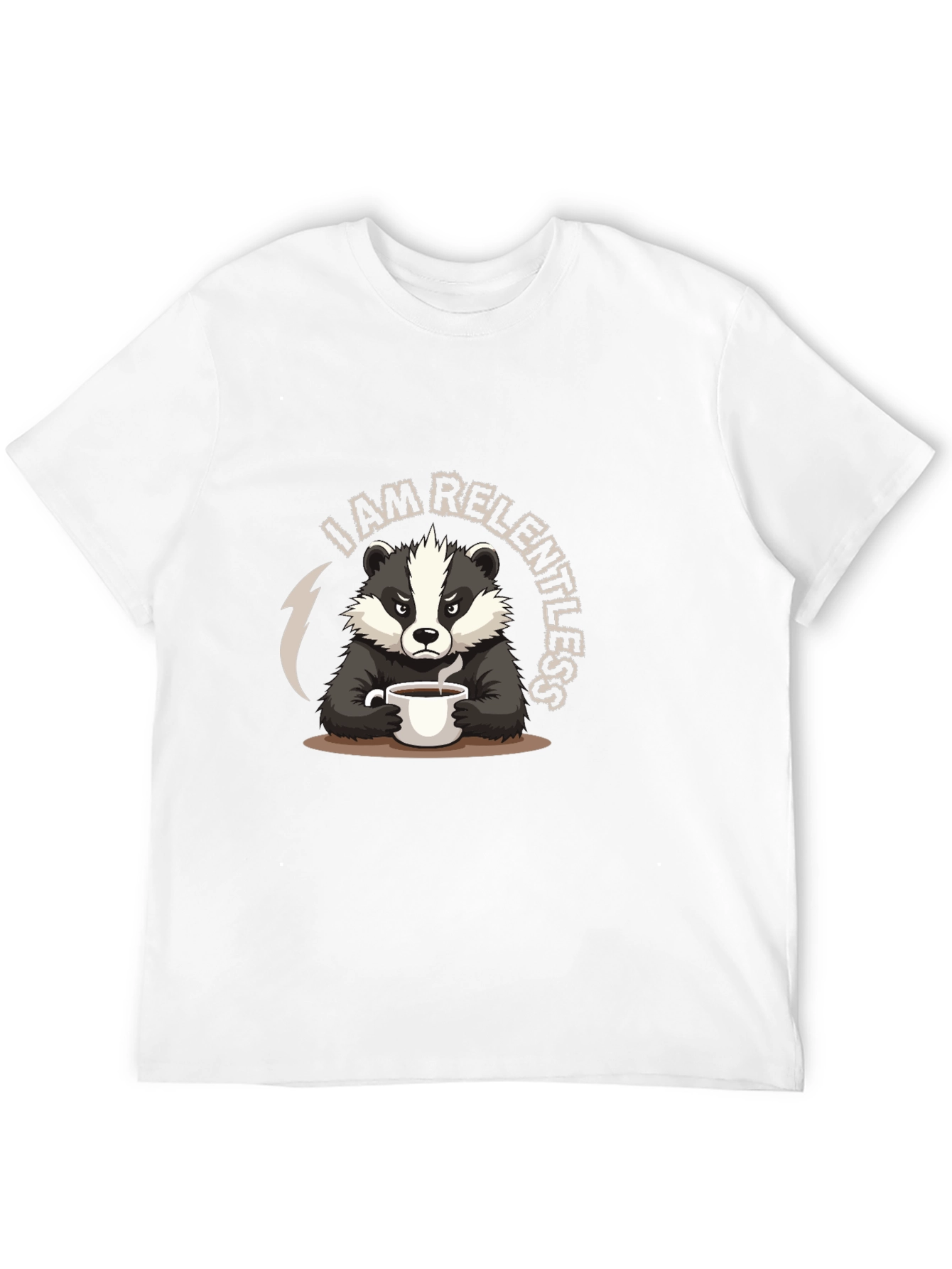 Relentless Badger Graphic T-Shirt