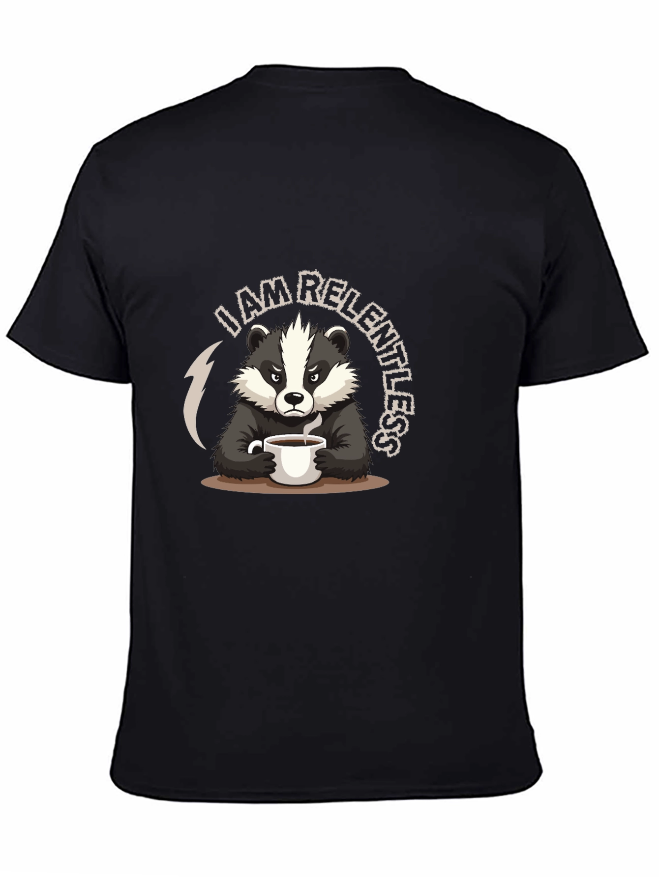 Relentless Badger Graphic T-Shirt