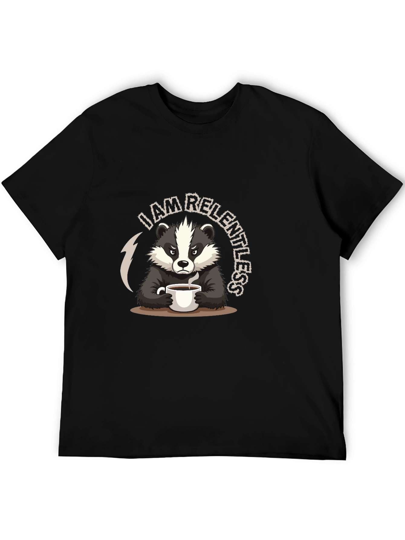 Relentless Badger Graphic T-Shirt