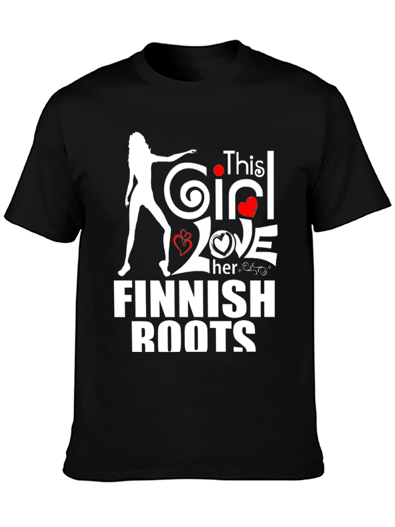 Finnish Roots Girls Love T-Shirt