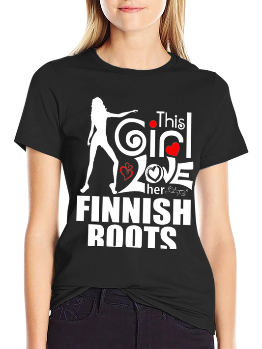 Finnish Roots Girls Love T-Shirt
