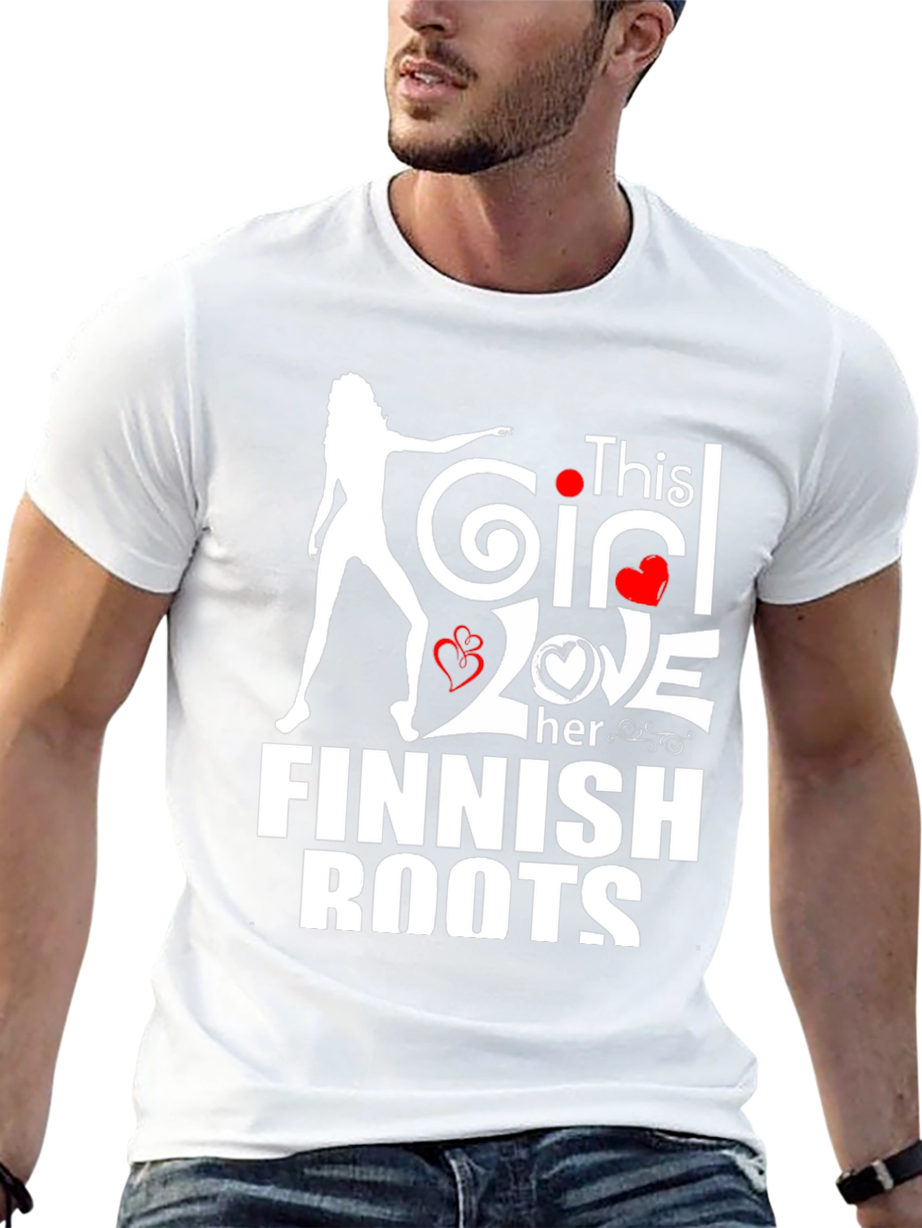 Finnish Roots Girls Love T-Shirt