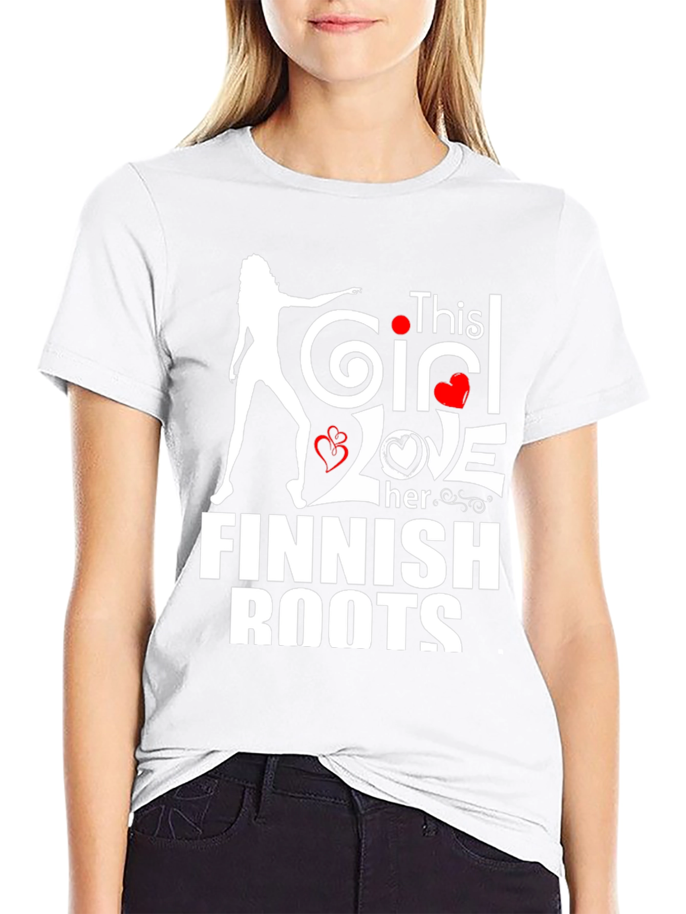 Finnish Roots Girls Love T-Shirt