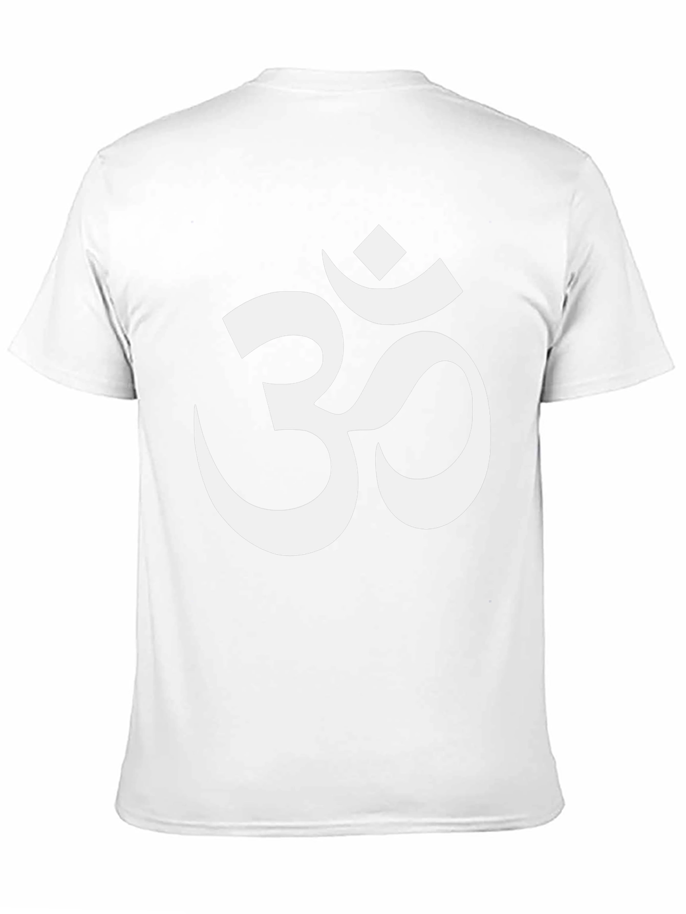 Mens Om Symbol Graphic Tee - Black