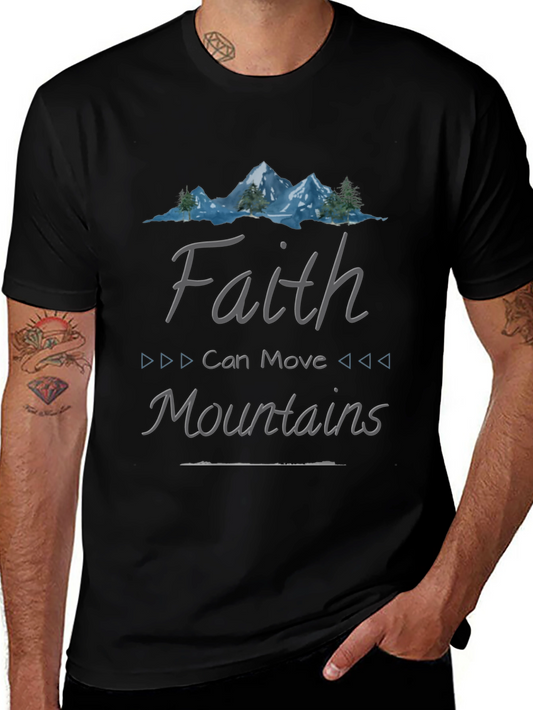 Faith Can Move Mountains Graphic Tee