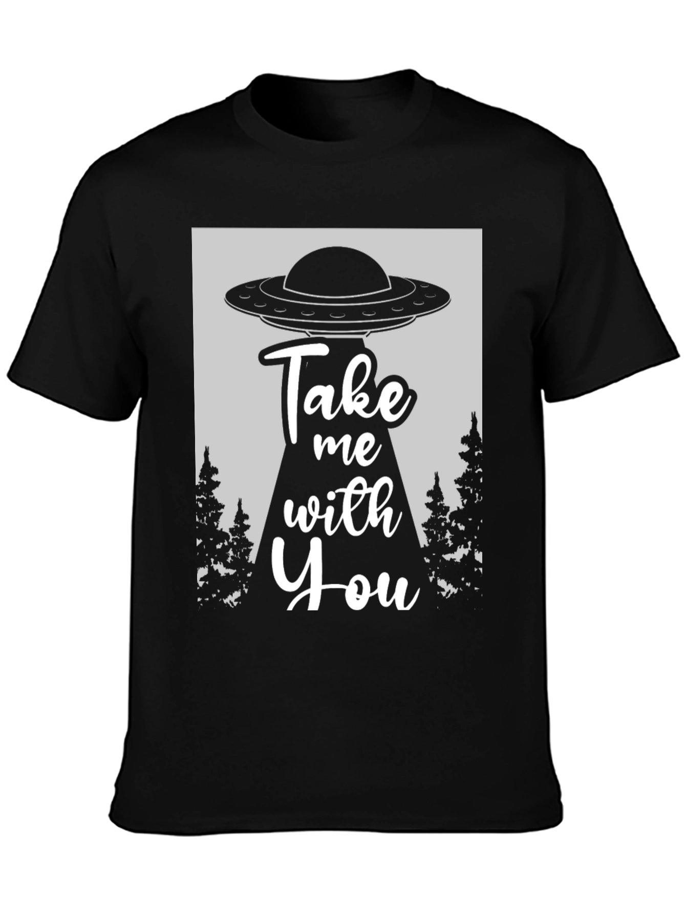 UFO Take Me With You Graphic Tee
