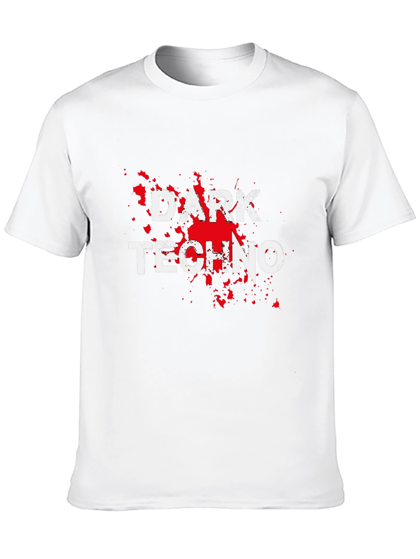 Dark Techno T-Shirt - Black Graphic Tee